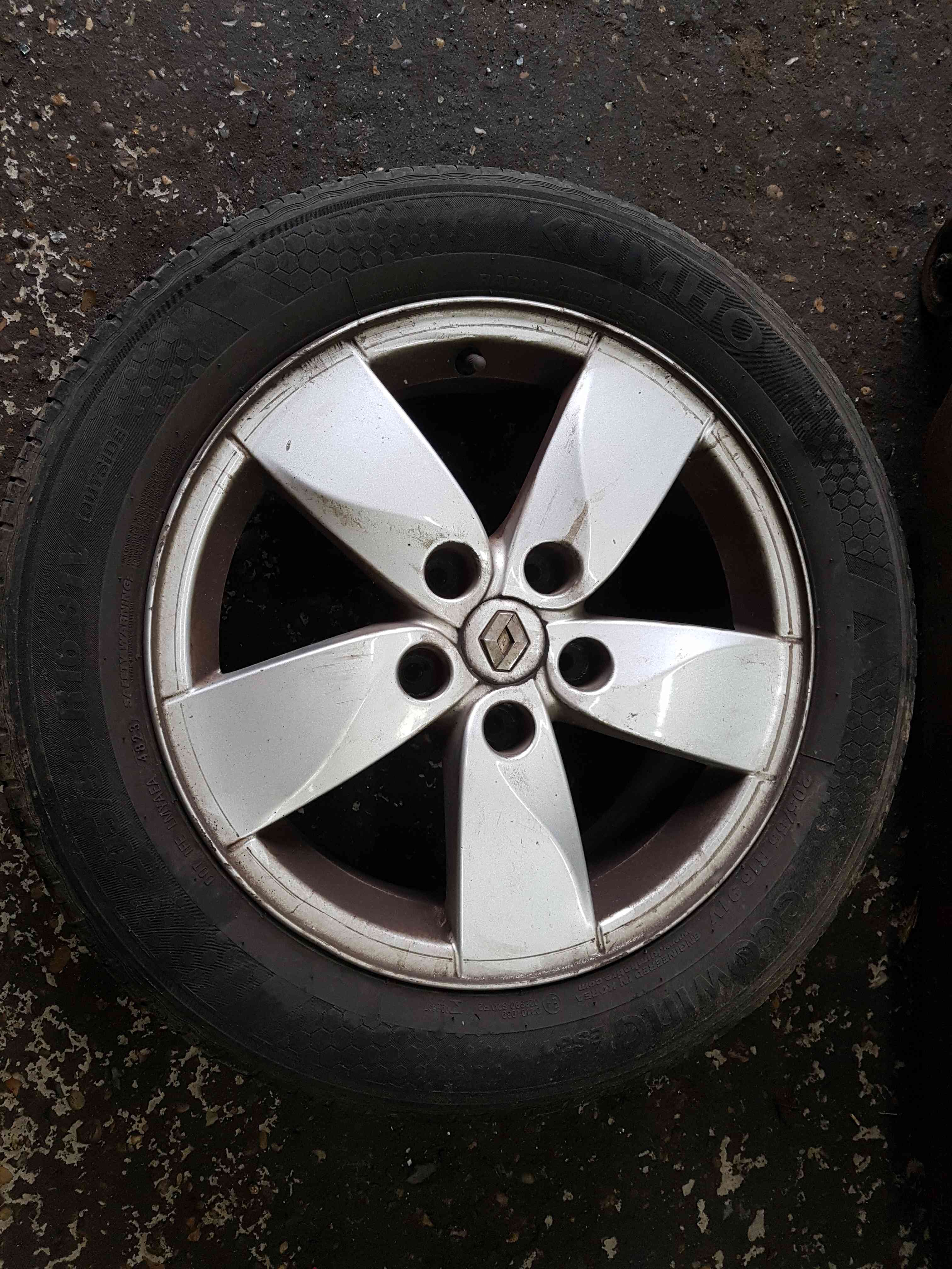 Thumb 4 Renault Megane MK3 2008-2014 Proteus Alloy Wheel 16Inch 3/5