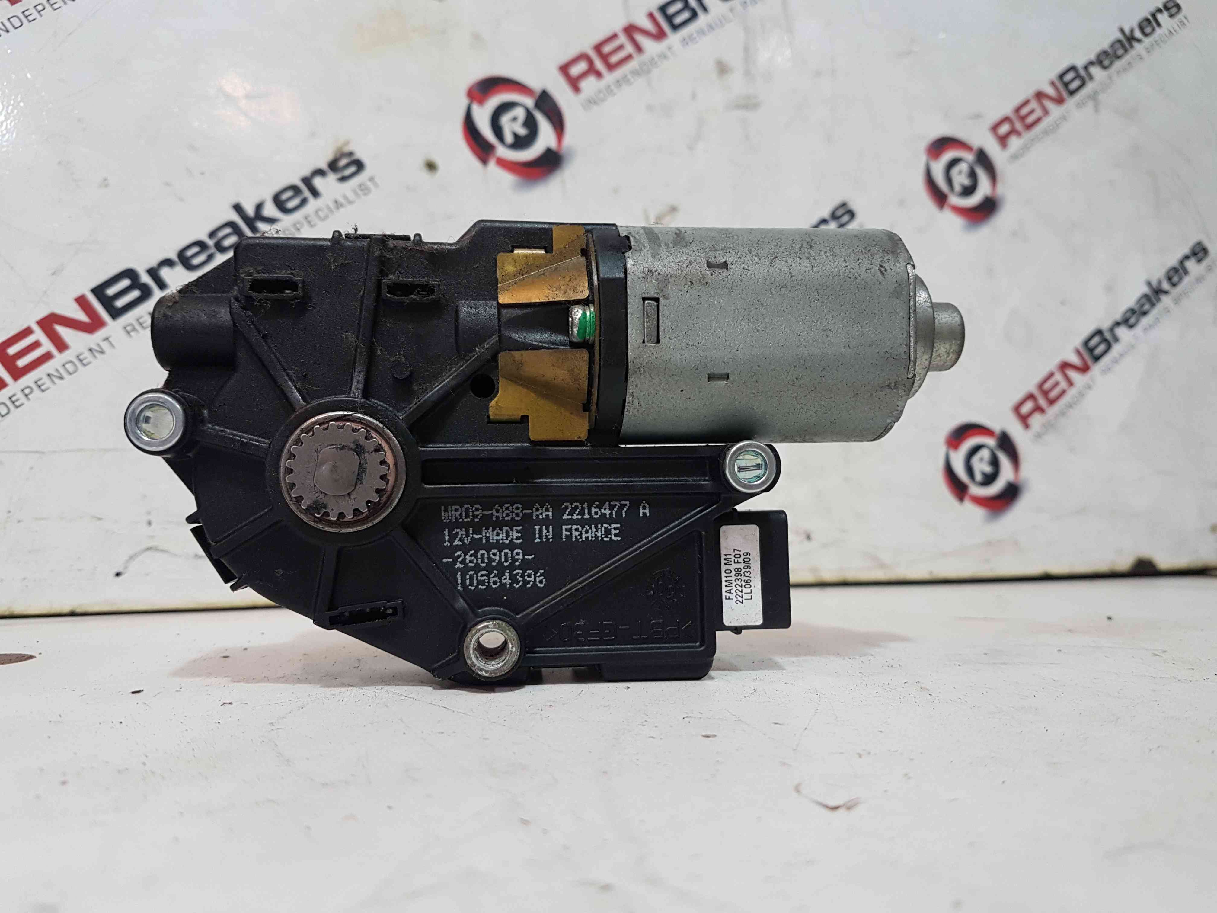 Thumb 2 Renault Megane MK3 2008-2014 Roof Sunroof Regulator Motor 10564396 2222398