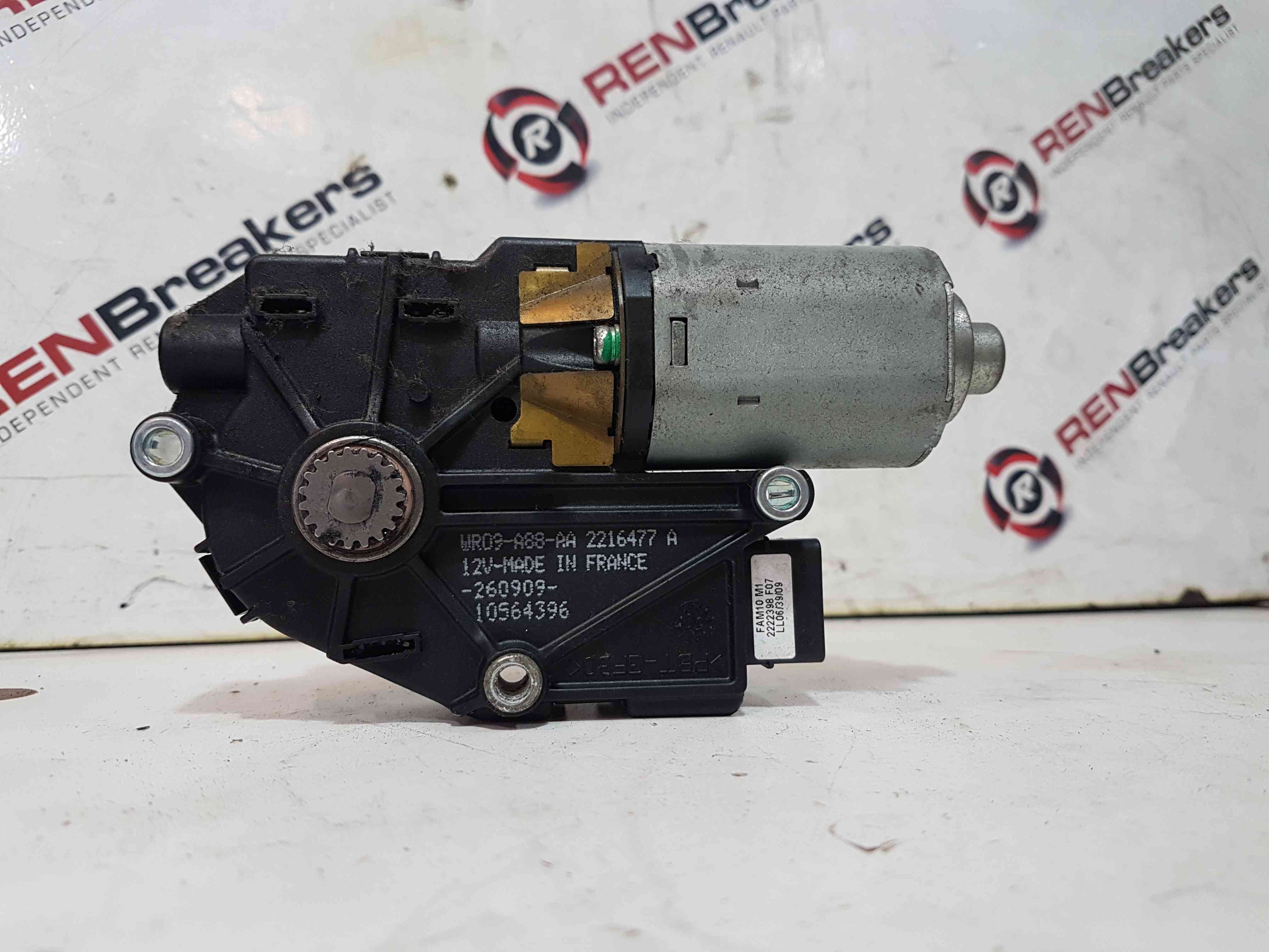 Renault Megane MK3 2008-2014 Roof Sunroof Regulator Motor 10564396 2222398