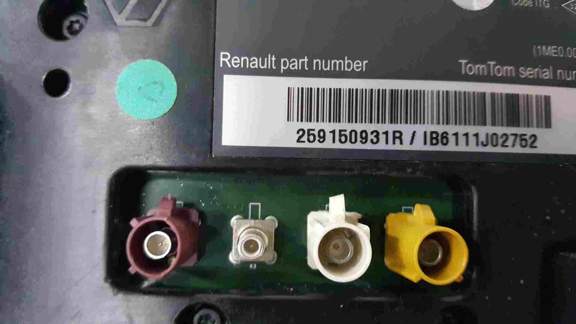 Thumb 3 Renault Megane MK3 2008-2014 Sat Nav Display Screen + Remote 259150931R