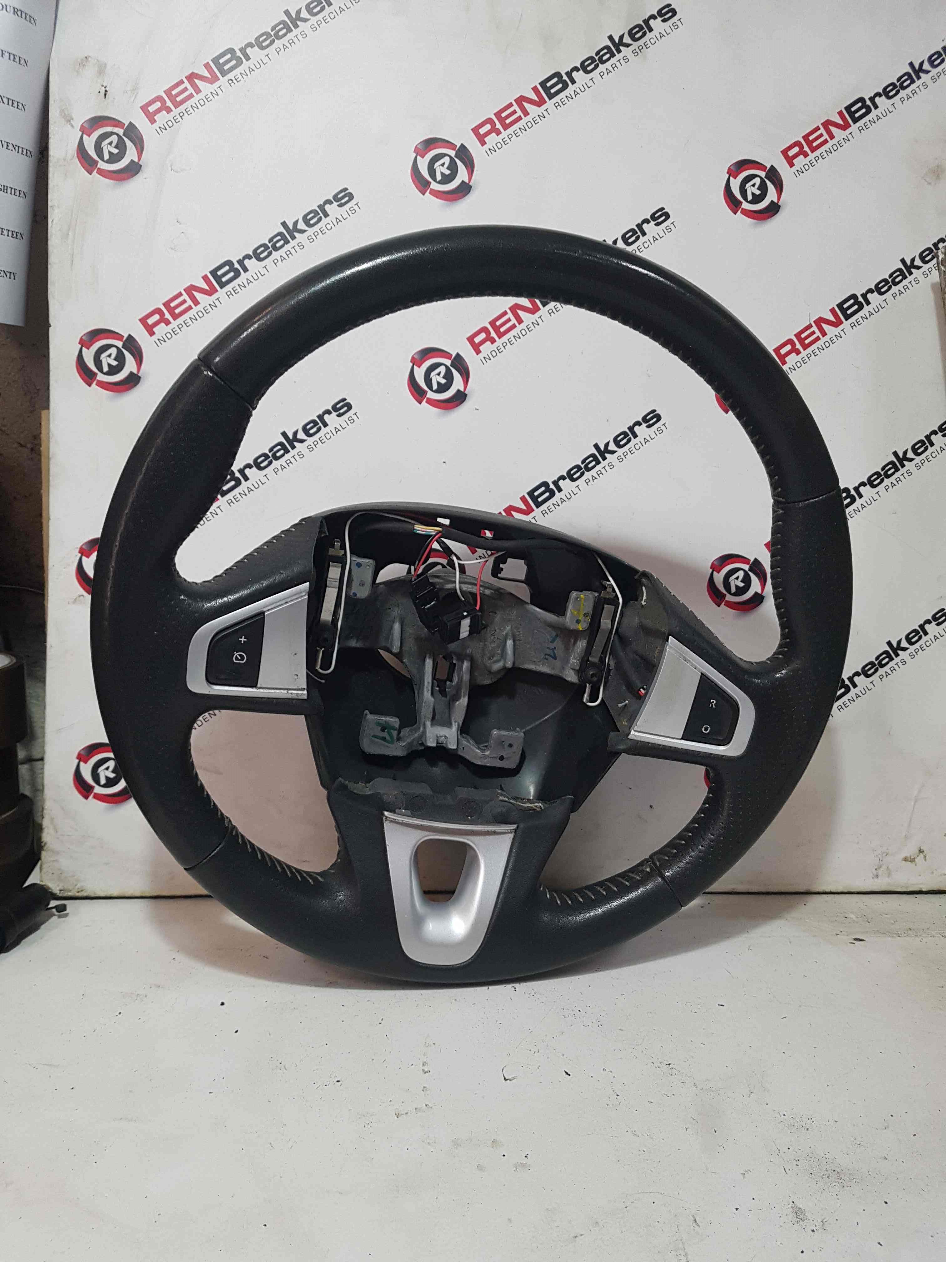 Renault Megane MK3 2008-2014 Steering Wheel Cruise Control Silver Trims