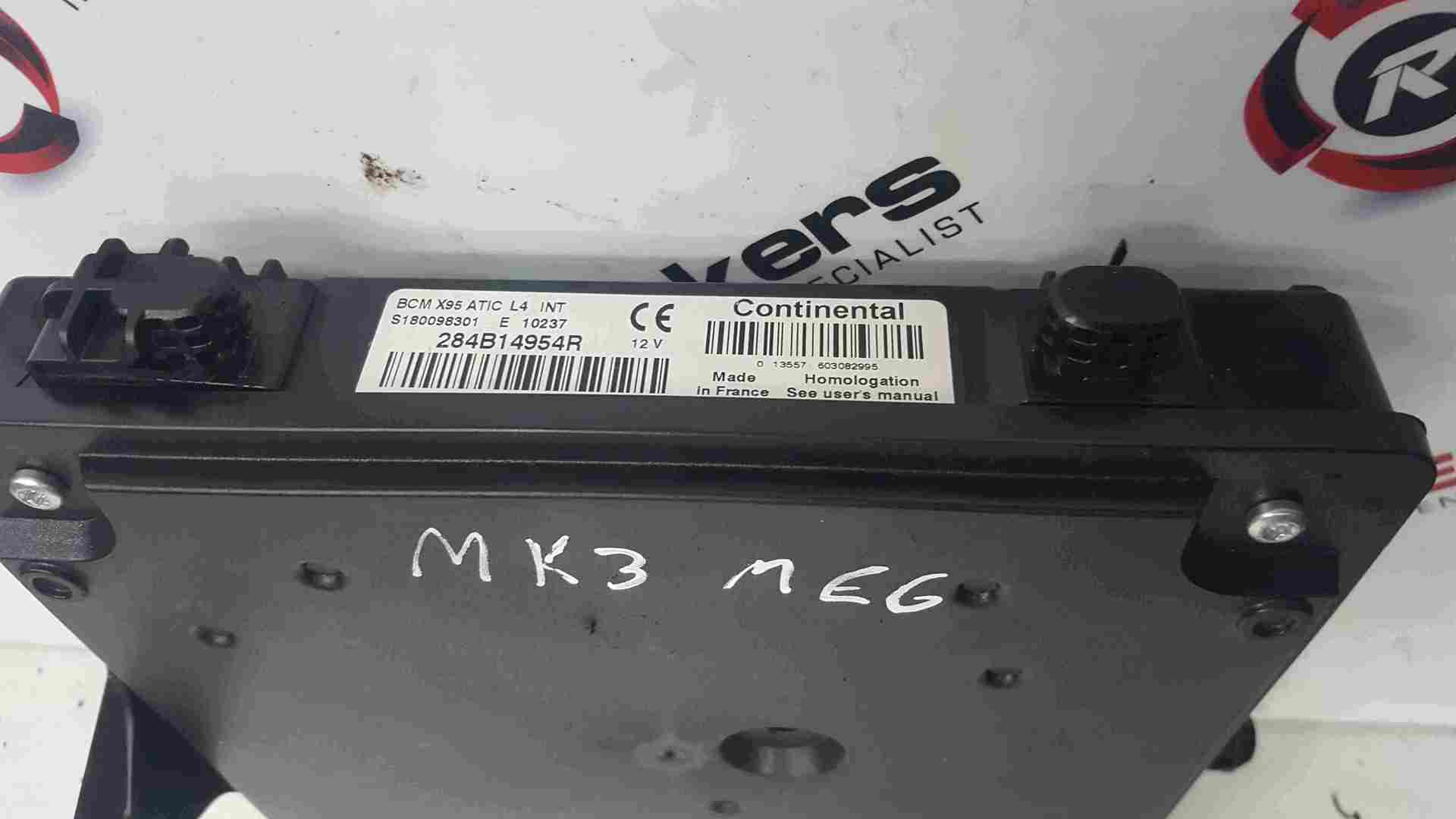 Thumb 3 Renault Megane MK3 2008-2014 UCH BCM Body Control Module 284B14954R