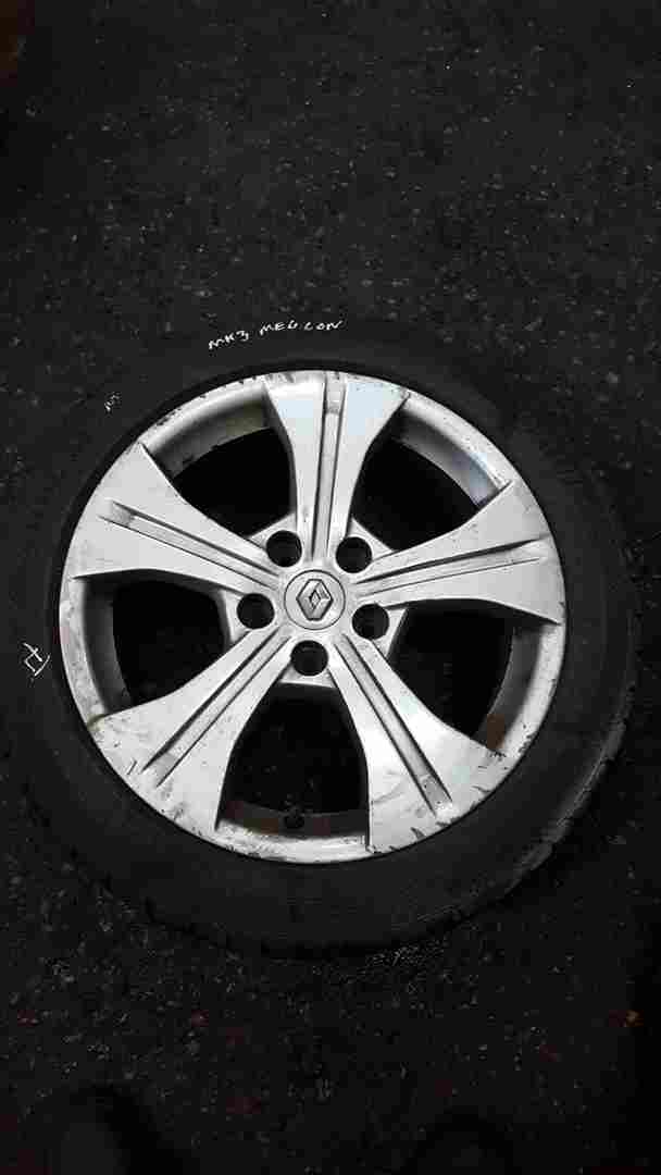 Thumb 2 Renault Megane MK3 2008-2016 Bullet Zoll Alloy Wheel + Tyre 205 50 17 6Mm 3/5