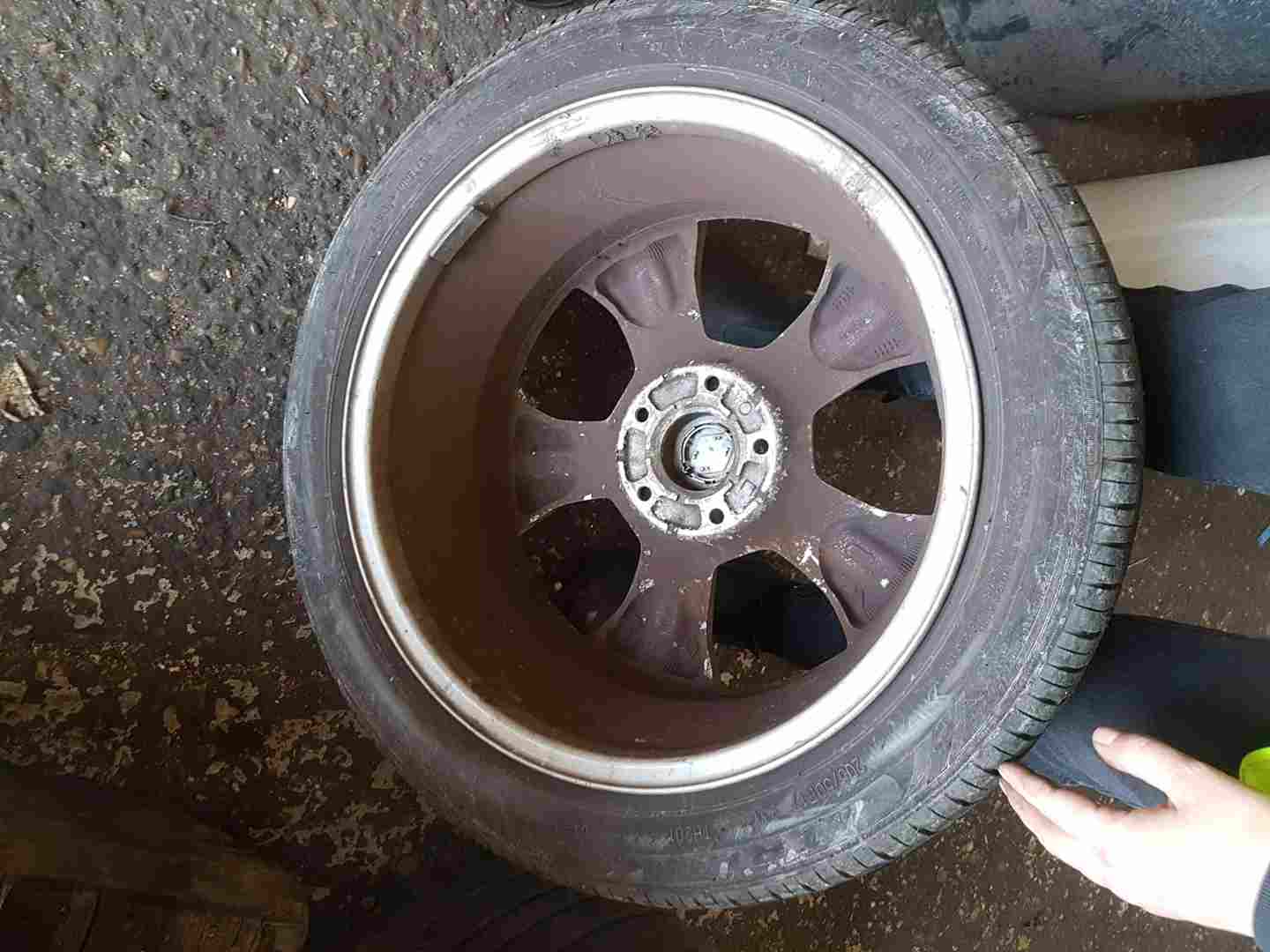 Thumb 4 Renault Megane MK3 2008-2016 Bullet Zoll Alloy Wheel + Tyre 205 50 17 6Mm 3/5