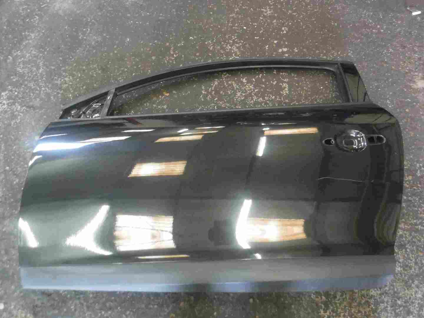Renault Megane MK3 2008-2016 Passenger NSF Front Door Black 676 3dr