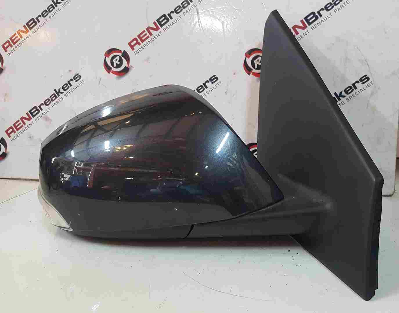 Renault Megane MK3 2010-2016  Drivers Os Wing Mirror Grey Teb66