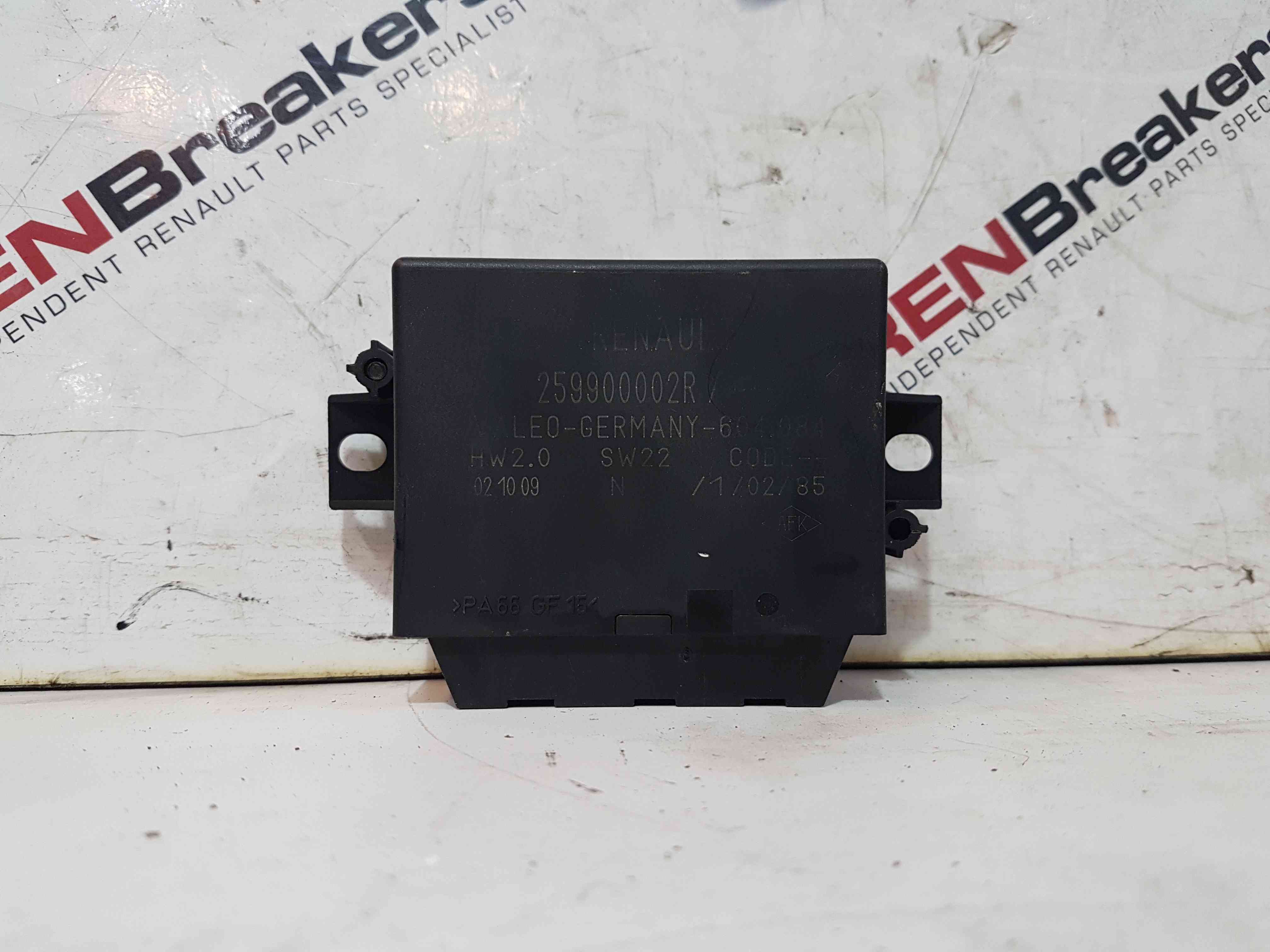 Renault Megane MK3 2010-2016 Reverse Parking Sensor ECU  259900002R