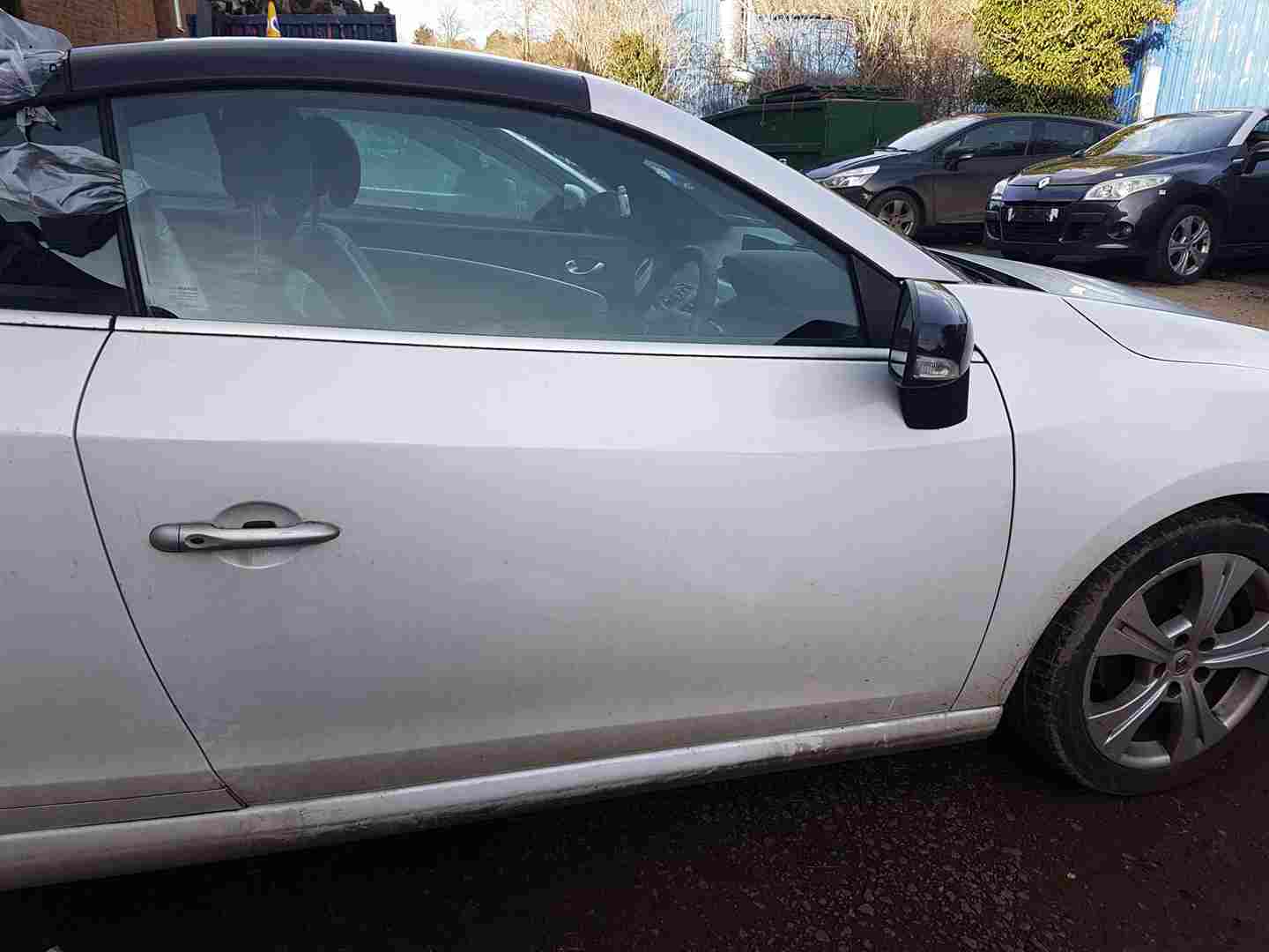 Thumb 4 Renault Megane MK3 Convertible 2008-2010 Drivers Os OSF Front Door White Teqnc