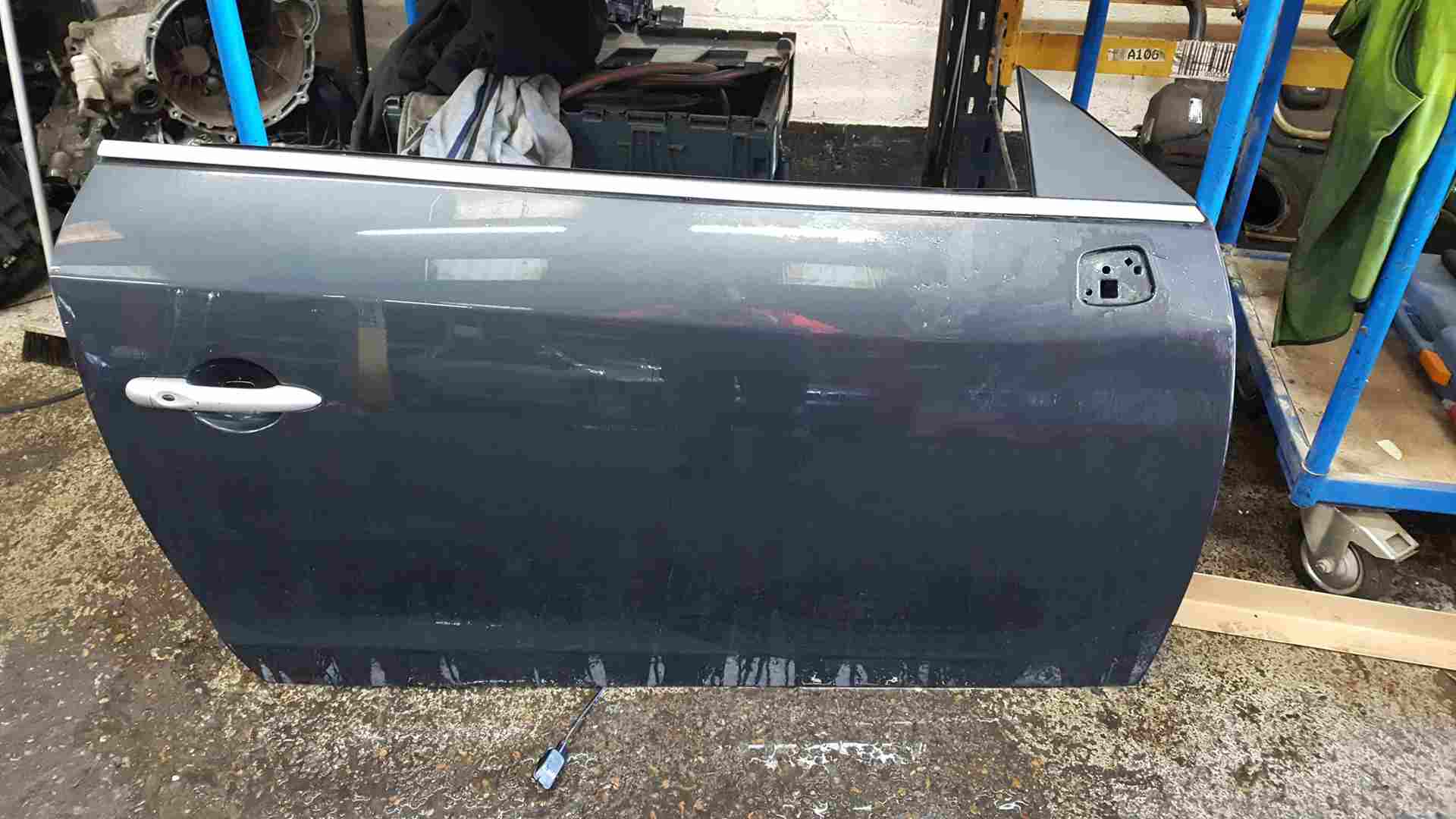 Renault Megane MK3 Convertible 2008-2012 Drivers OSF Door Grey Teb66