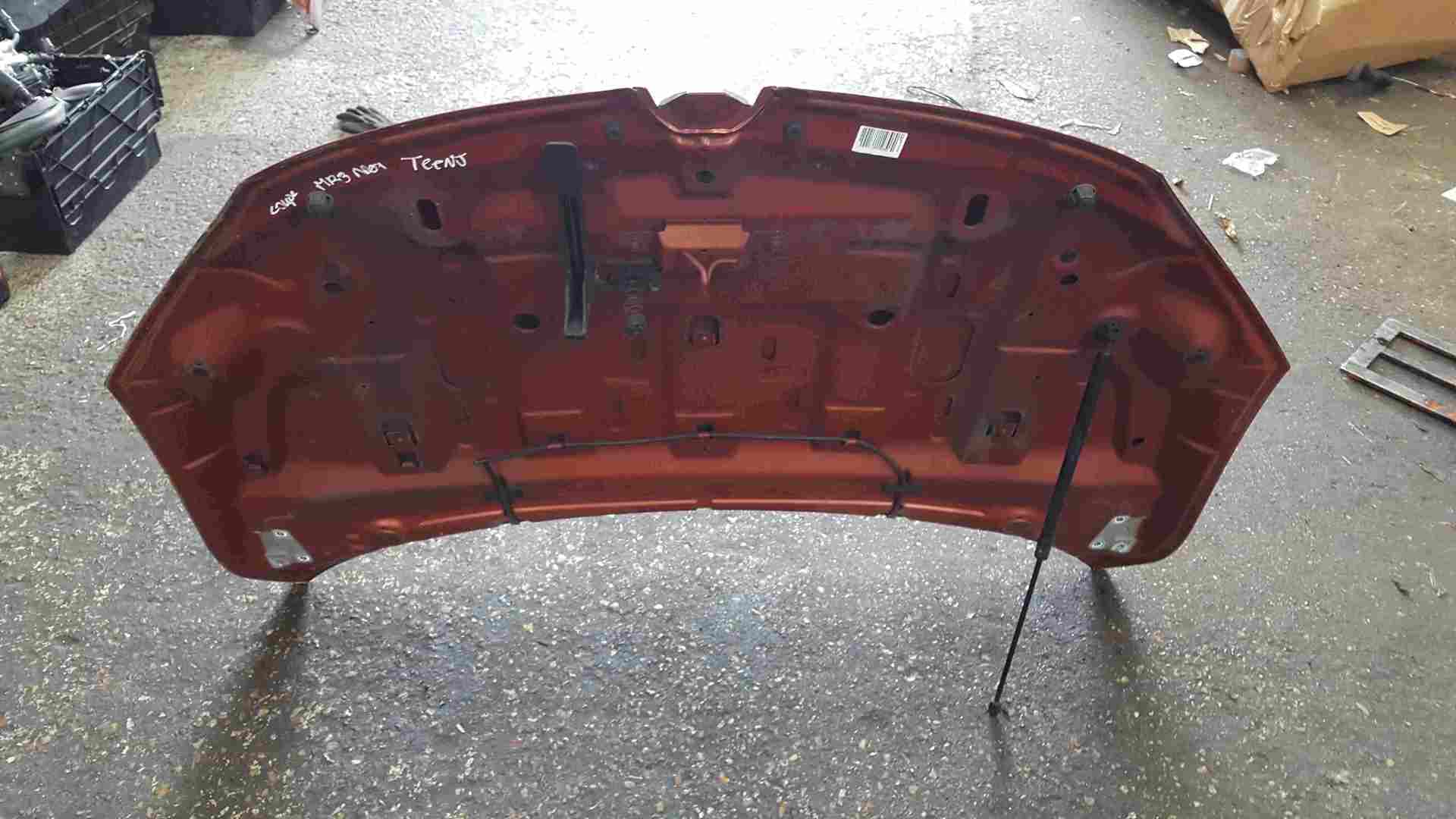 Thumb 4 Renault Megane MK3 Coupe 2008-2012 Front Bonnet Orange TEENJ