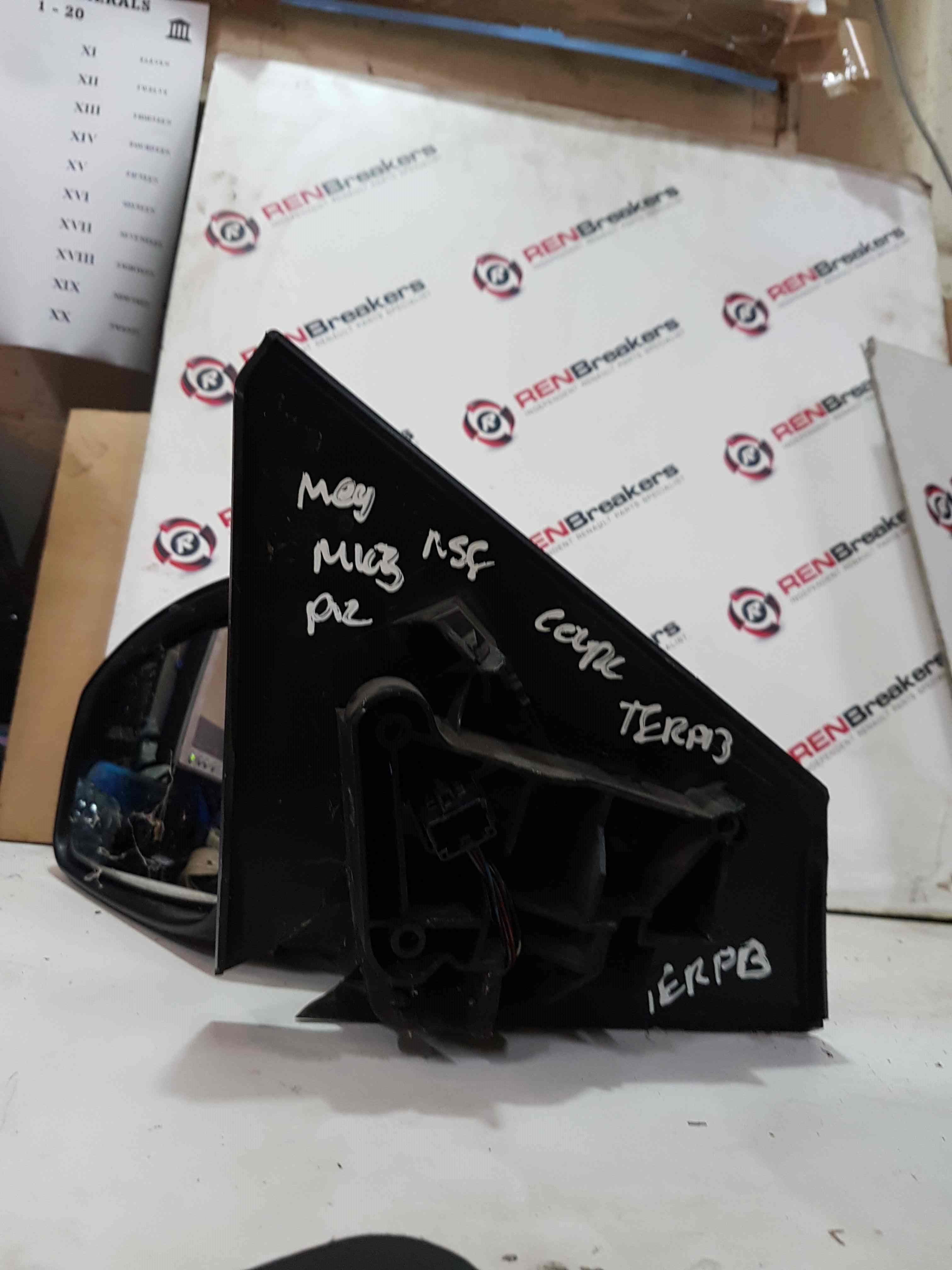 Thumb 6 Renault Megane MK3 Coupe 2008-2014 Passengers Ns NSF Wing Mirror Blue Terpb