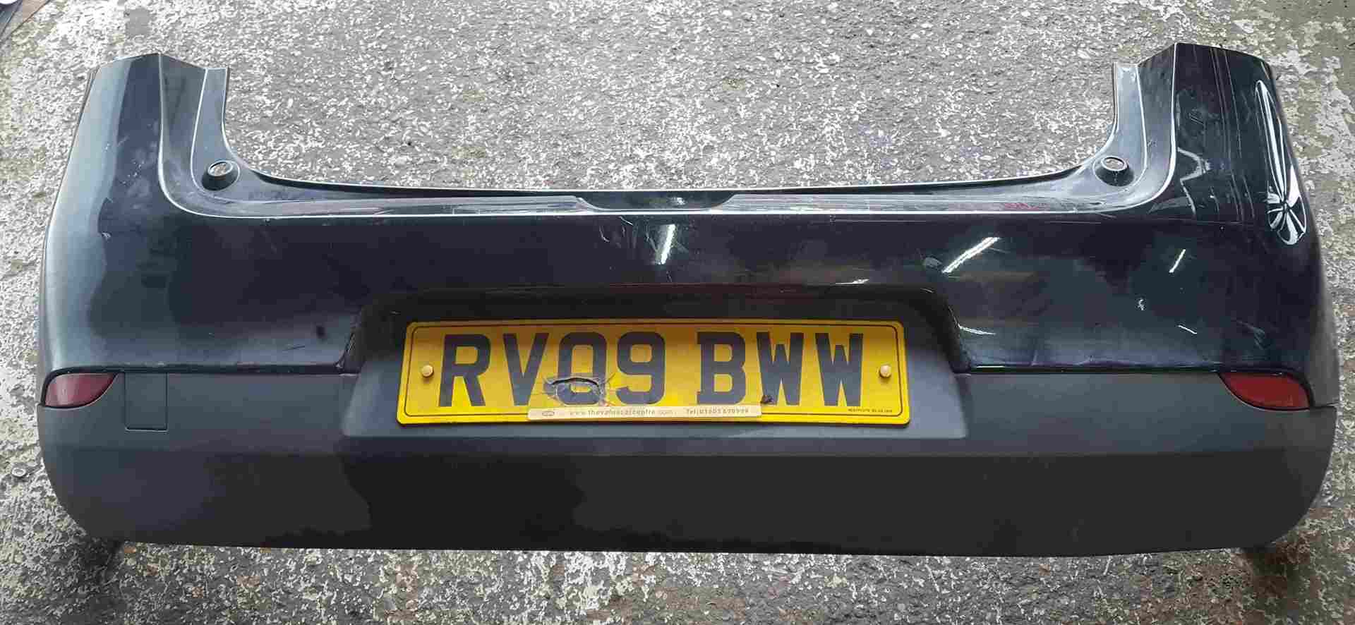 Renault Megane MK3 HB 2008-2012 Rear Bumper Black 676