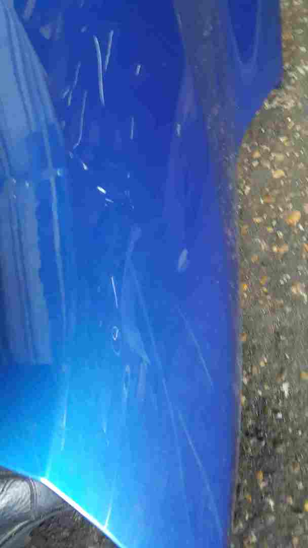 Thumb 3 Renault Megane MK3 HB 2008-2014 Drivers OS Wing Blue TERNA