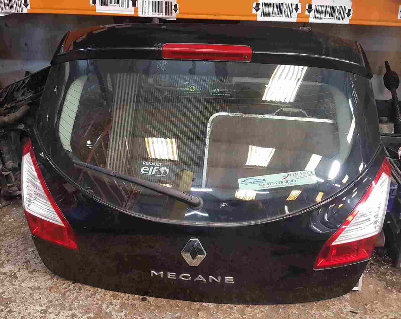 Thumb 4 Renault Megane MK3 Hatch 2008-2014 Rear Boot Tailgate Black TEGNE