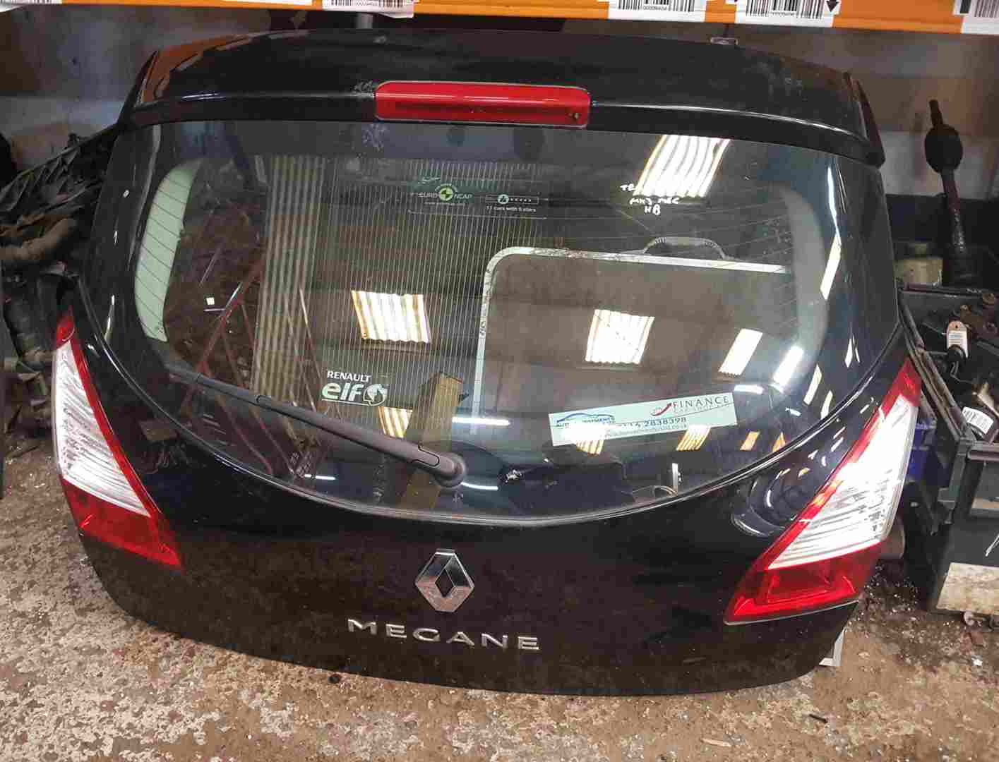 Thumb 3 Renault Megane MK3 Hatch 2008-2014 Rear Boot Tailgate Black TEGNE