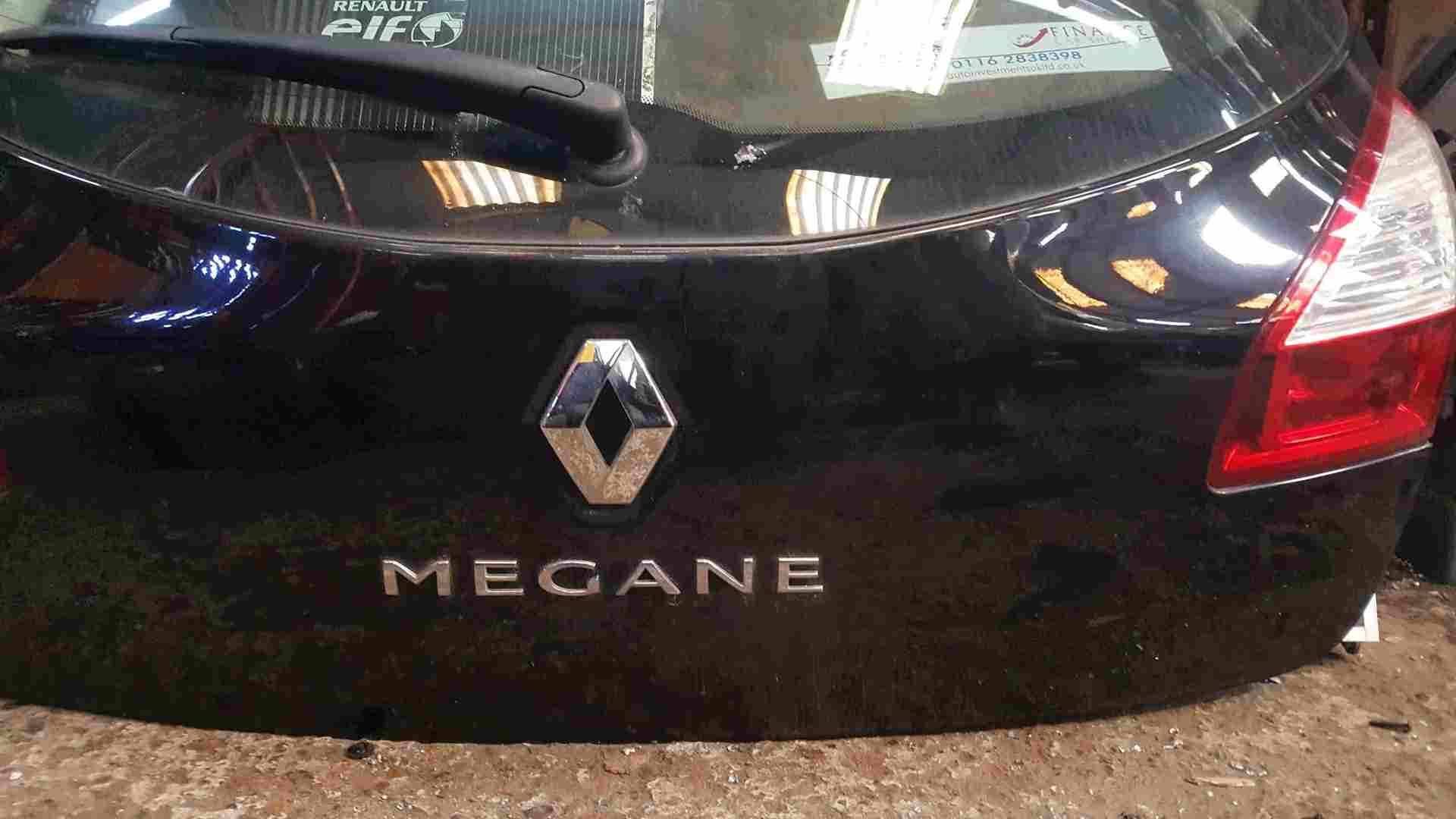 Thumb 2 Renault Megane MK3 Hatch 2008-2014 Rear Boot Tailgate Black TEGNE
