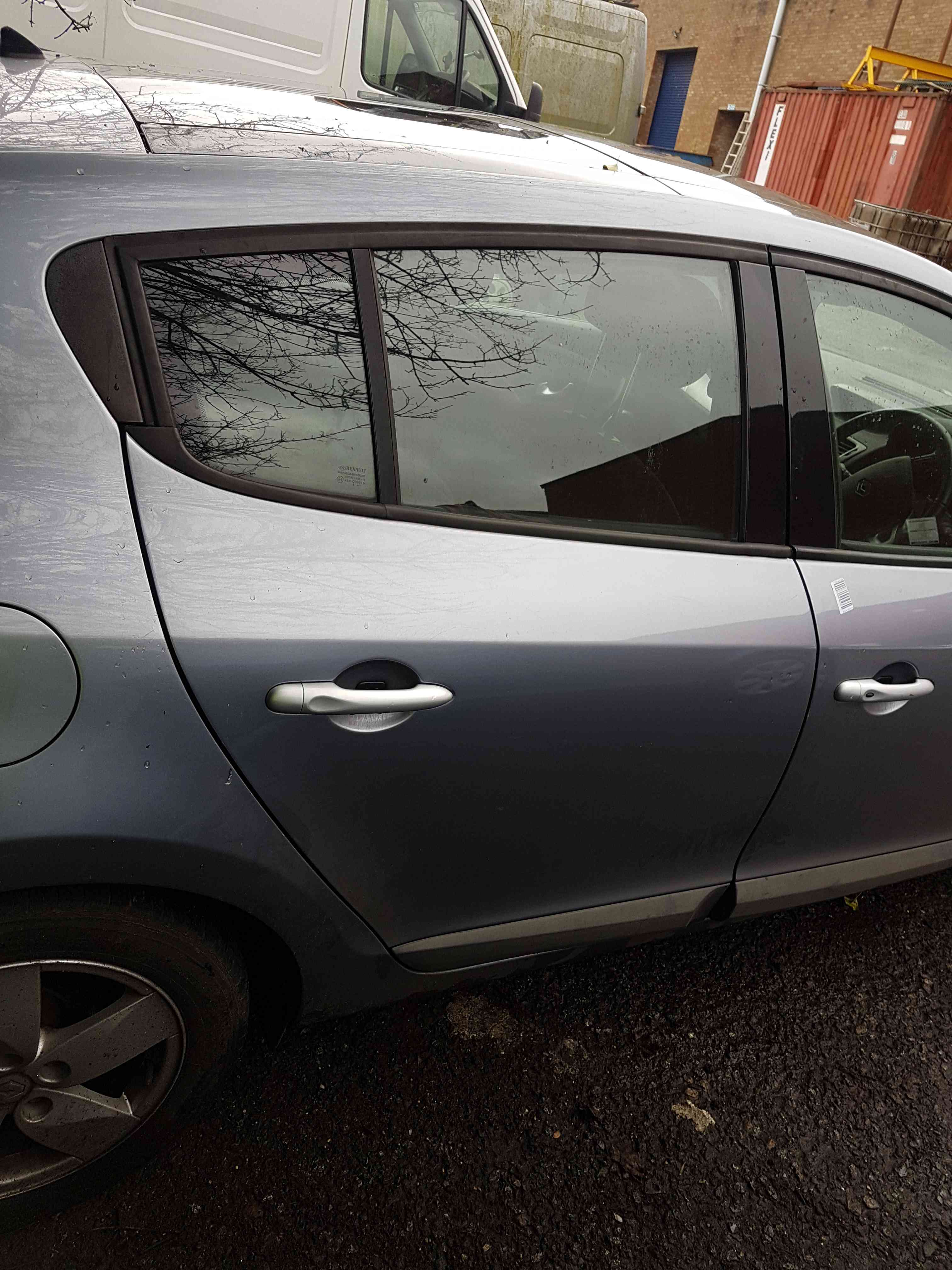 Thumb 10 Renault Megane MK3 Hatchback 2008-2014 Drivers OSR Rear Door Grey Ternr 5Dr