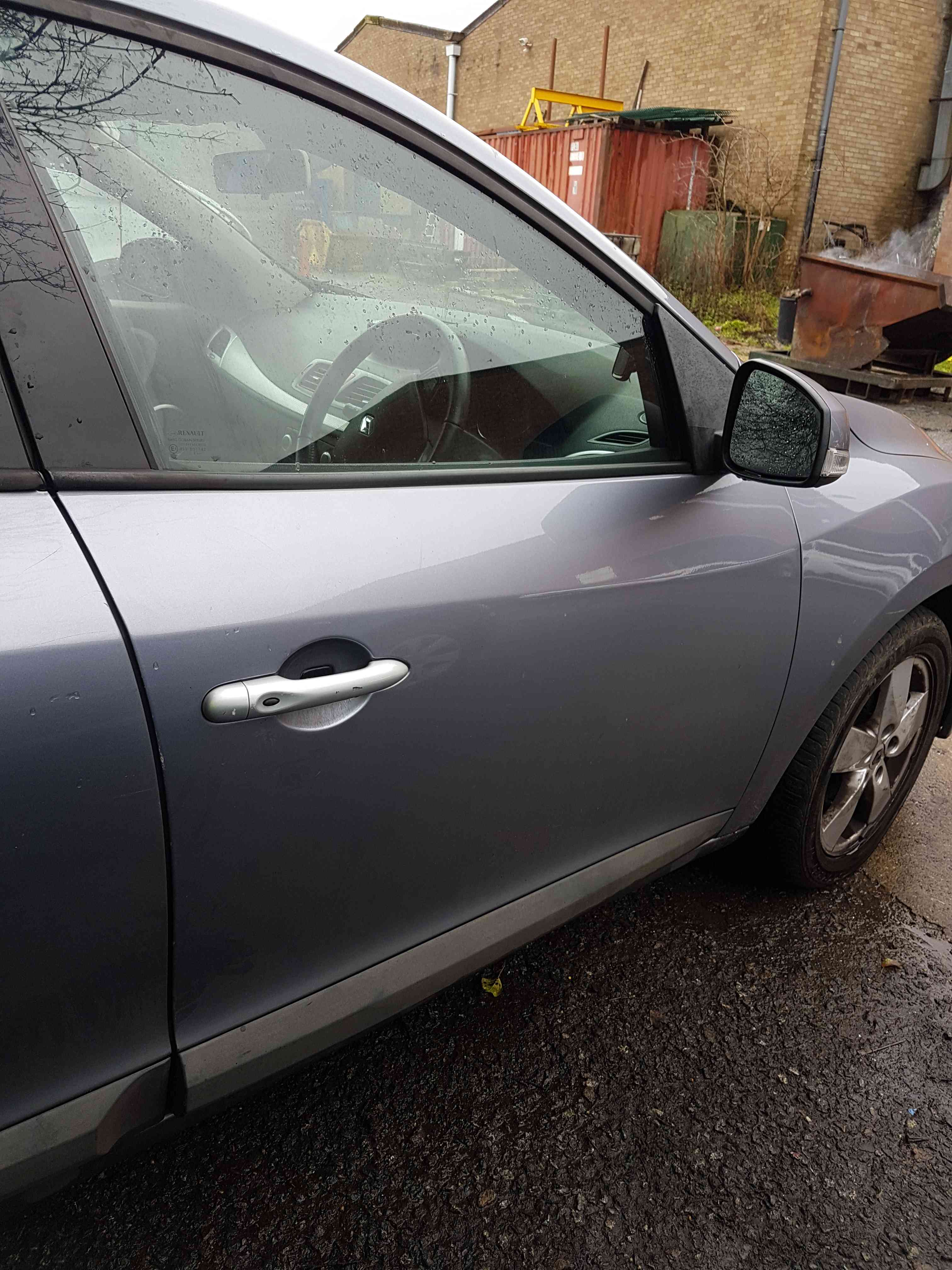 Thumb 4 Renault Megane MK3 Hatchback 2008-2014 Drivers OSF Front Door Grey Ternr 5Dr