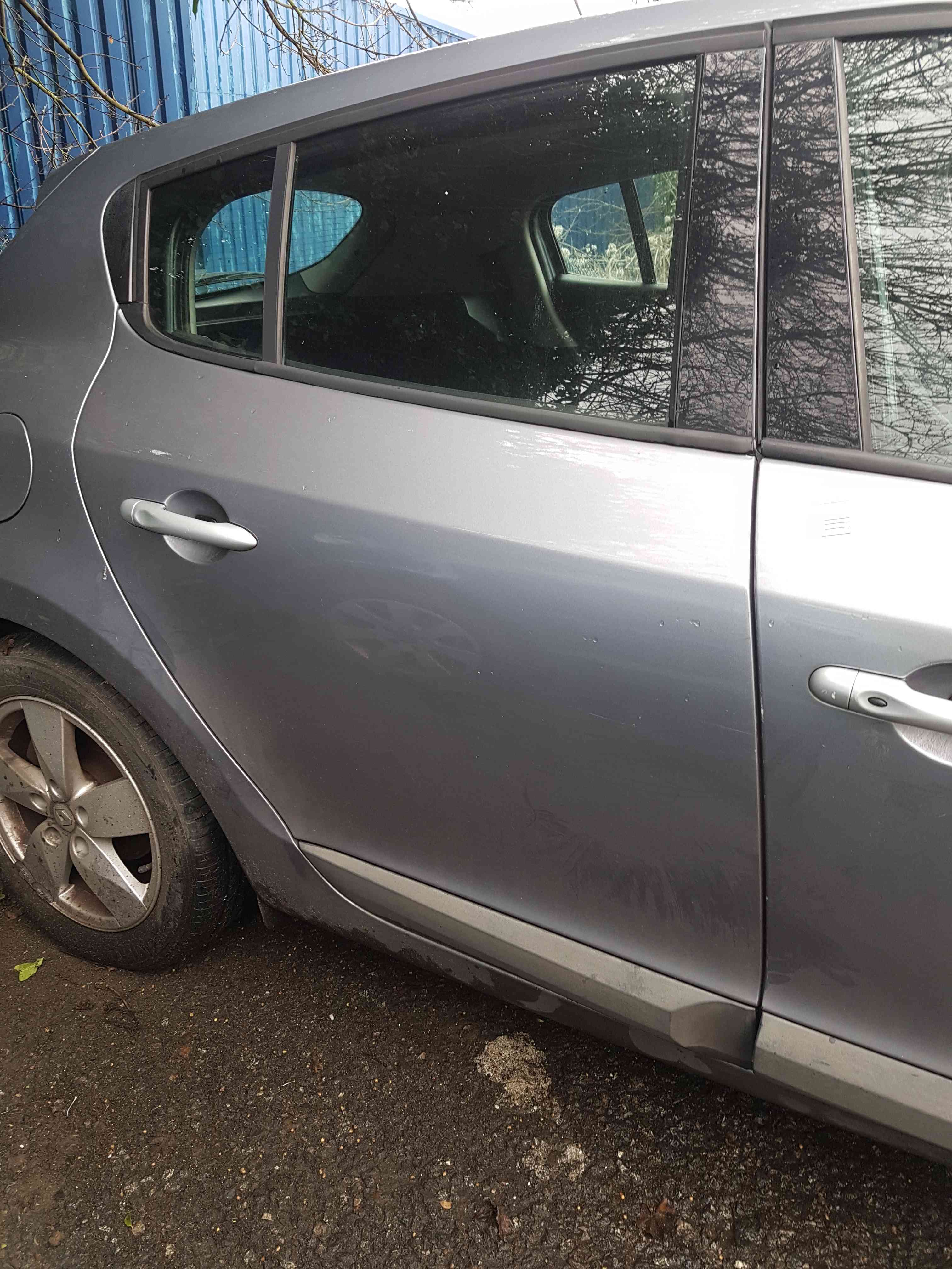 Thumb 2 Renault Megane MK3 Hatchback 2008-2014 Drivers OSR Rear Door Grey Ternr 5Dr