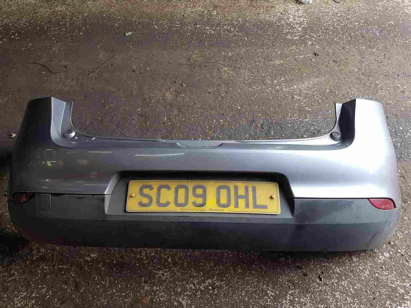 Renault Megane MK3 Hatchback 2008-2014 Rear Bumper Ternr Blue