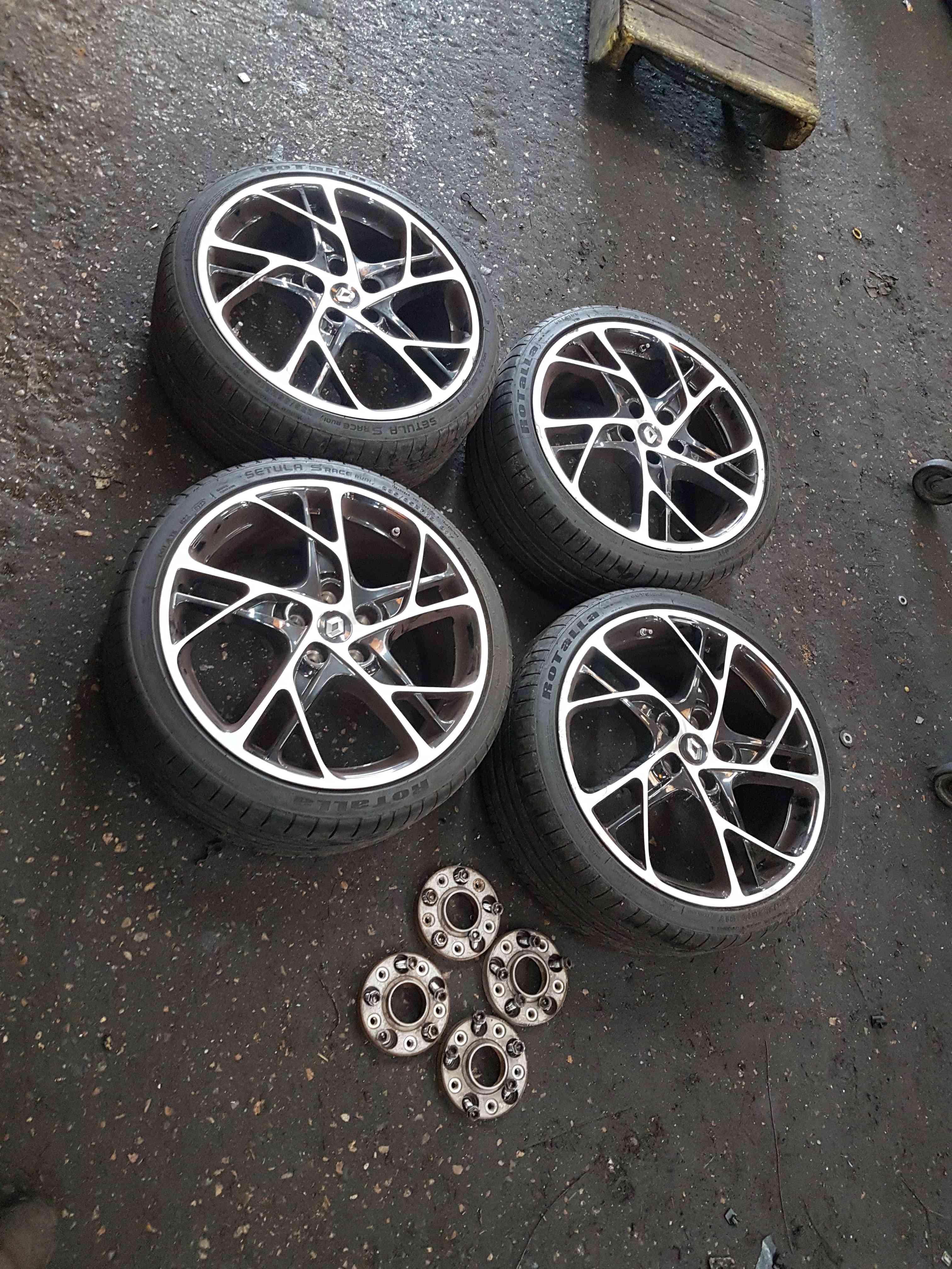 Thumb 2 Renault Megane MK3 Sport RS 2008-2016 World Edition Alloy Wheels X4 SET 19Inch