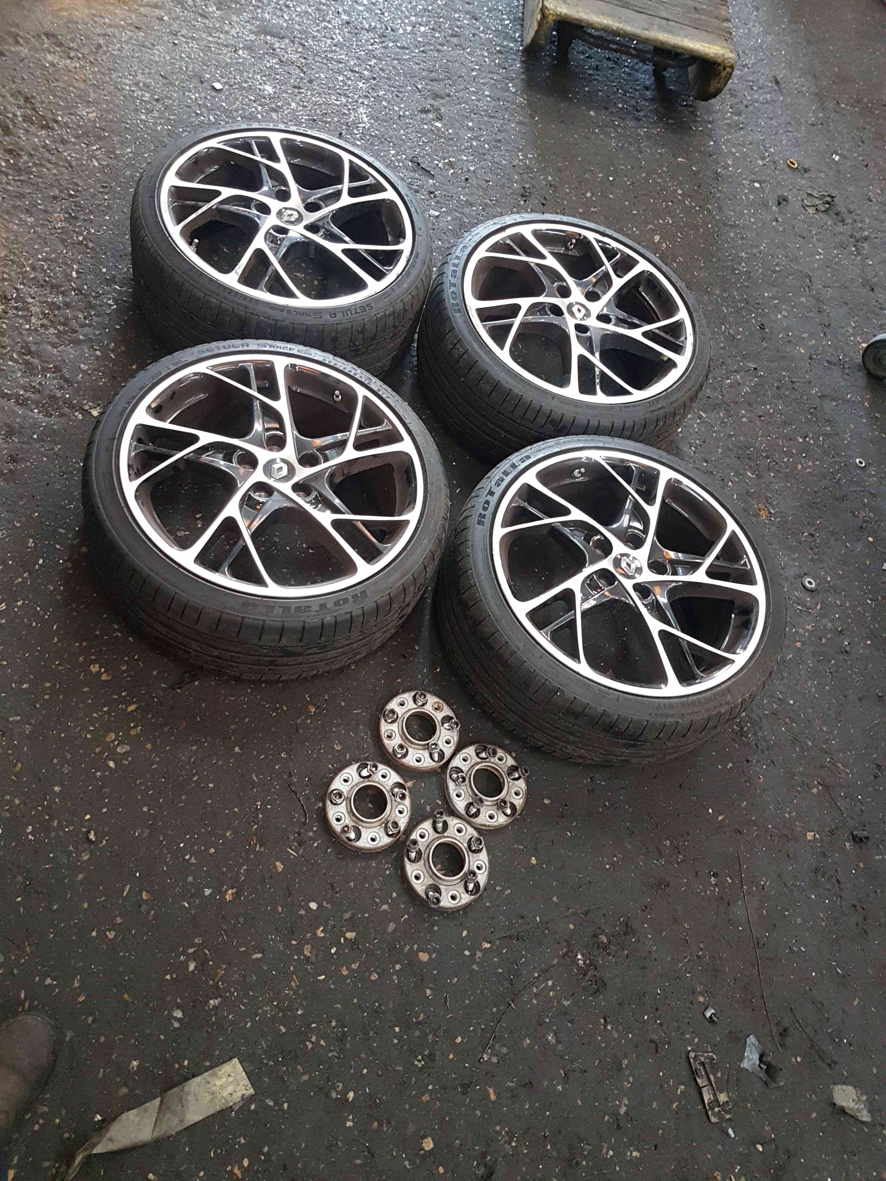 Thumb 11 Renault Megane MK3 Sport RS 2008-2016 World Edition Alloy Wheels X4 SET 19Inch