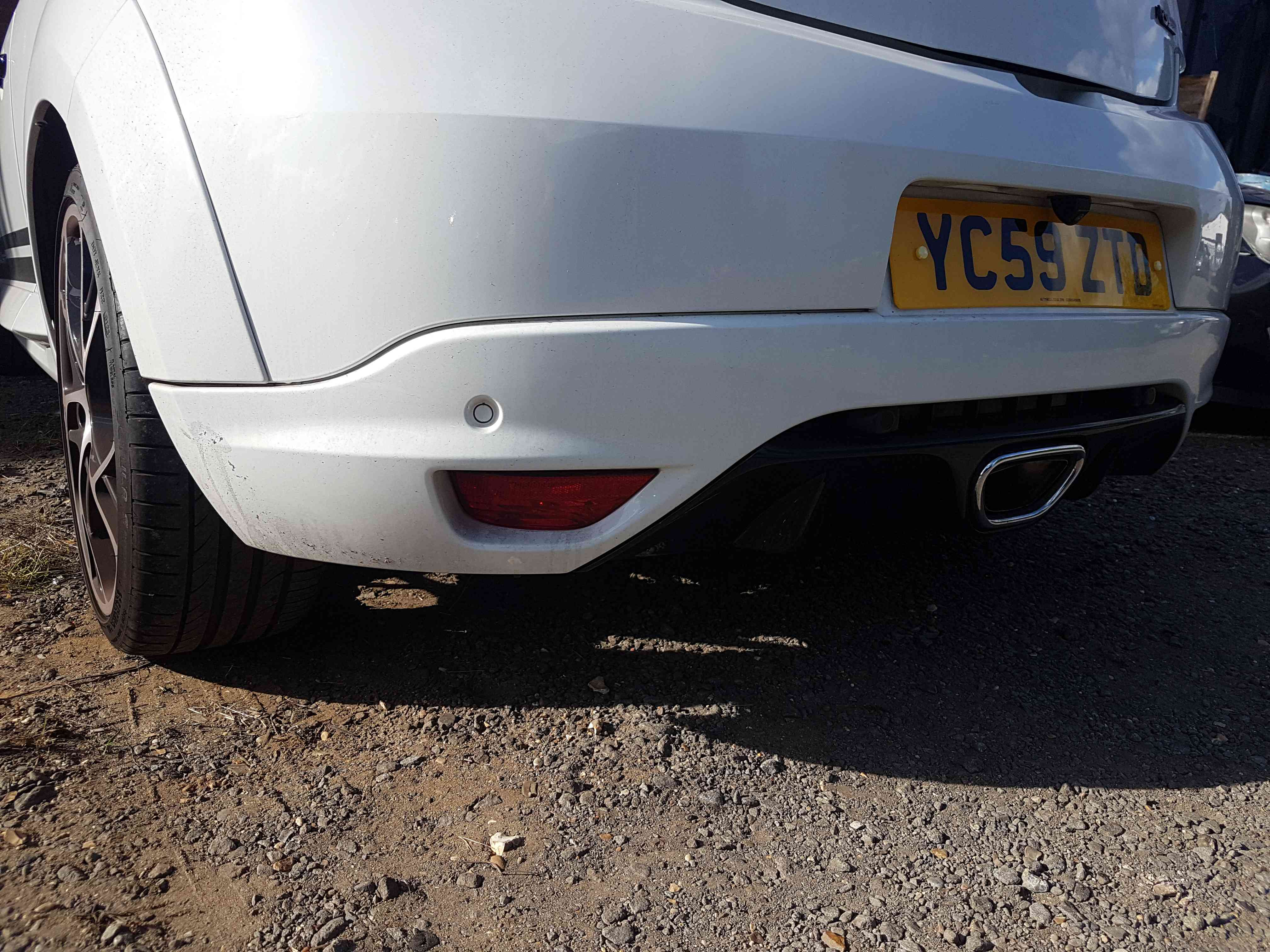 Thumb 3 Renault Megane Rs Sport 250 MK3 2008-2010 Rear Bumper White Ov369 369