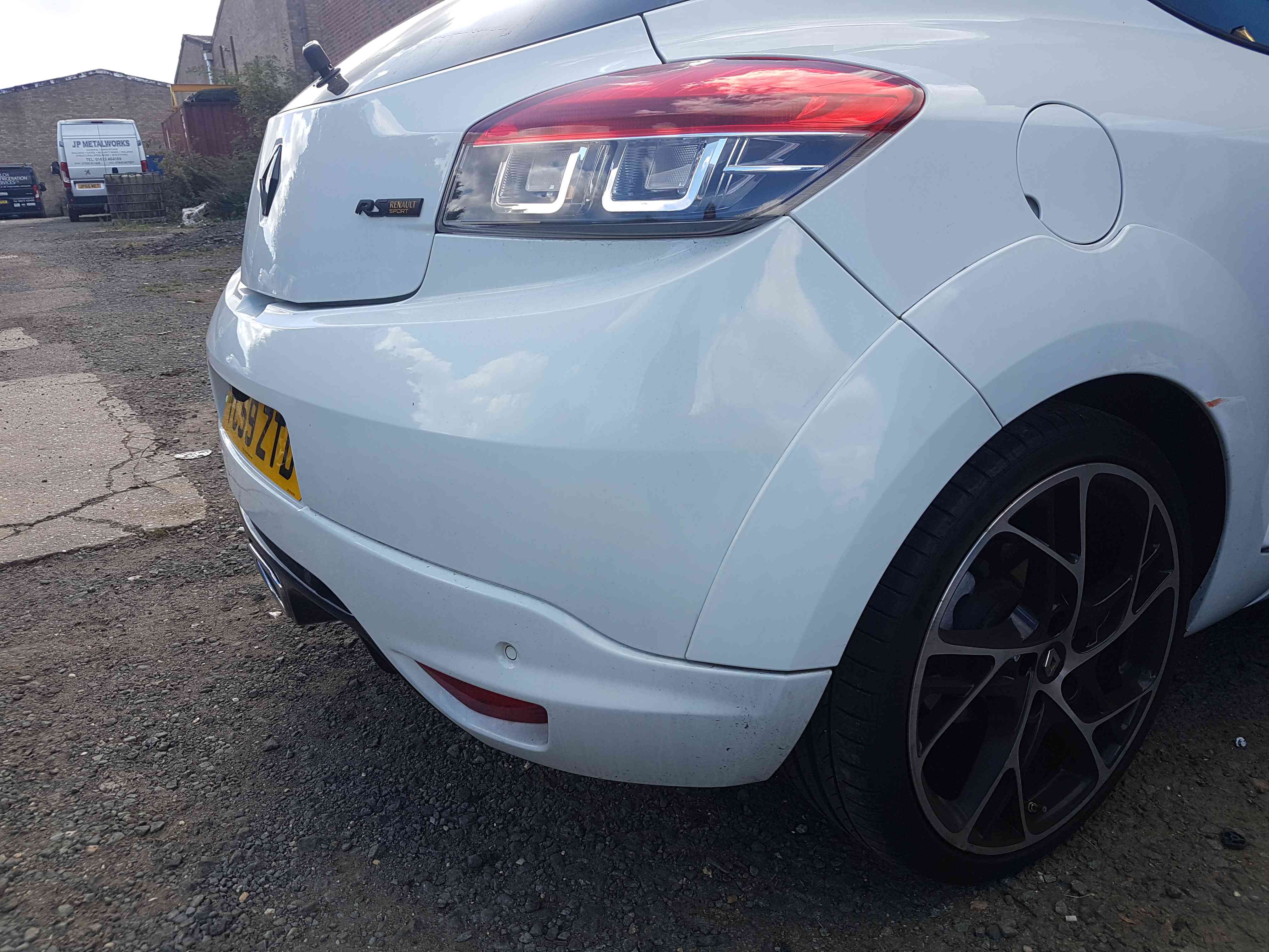 Thumb 7 Renault Megane Rs Sport 250 MK3 2008-2010 Rear Bumper White Ov369 369