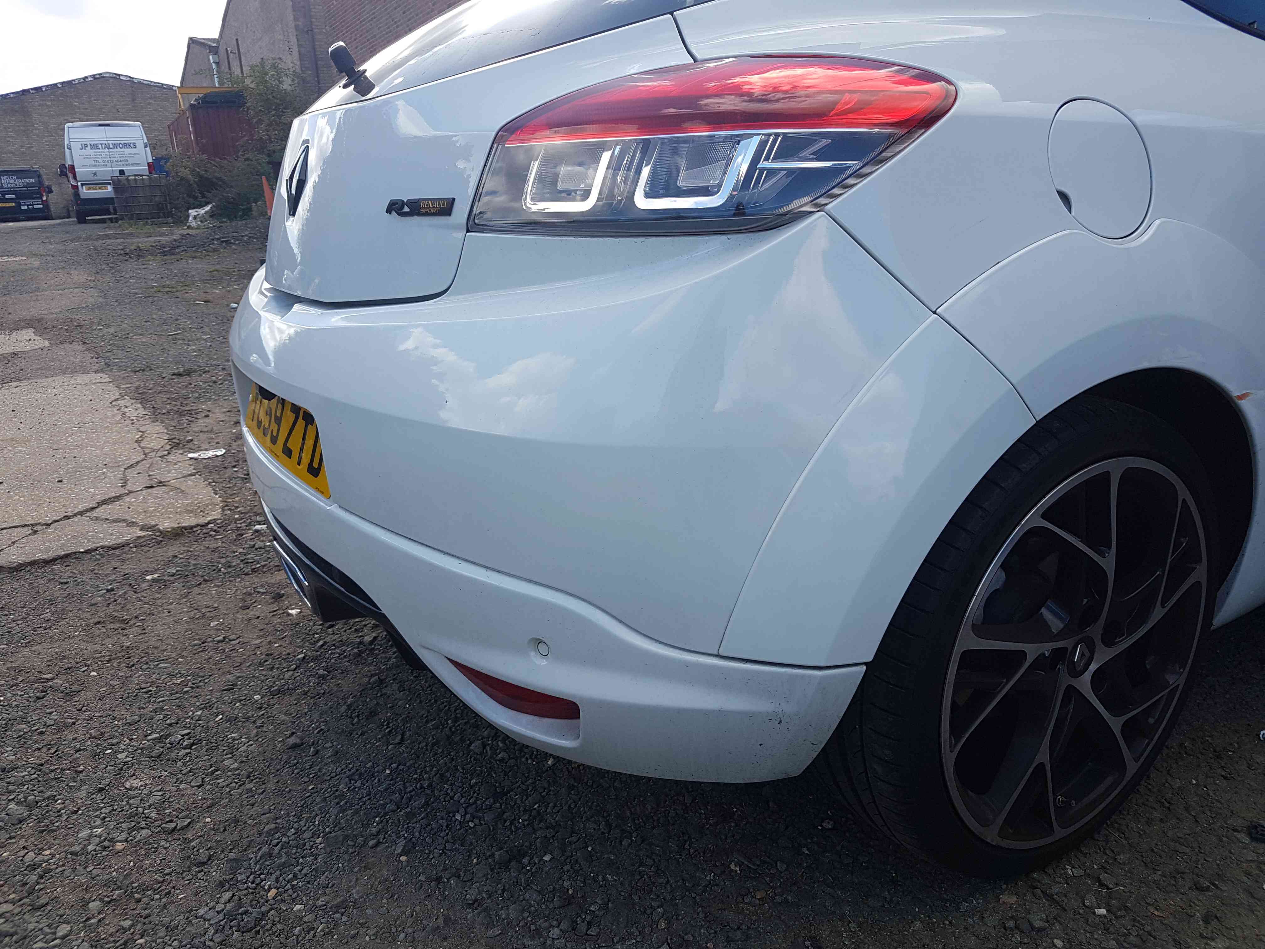 Thumb 8 Renault Megane Rs Sport 250 MK3 2008-2010 Rear Bumper White Ov369 369