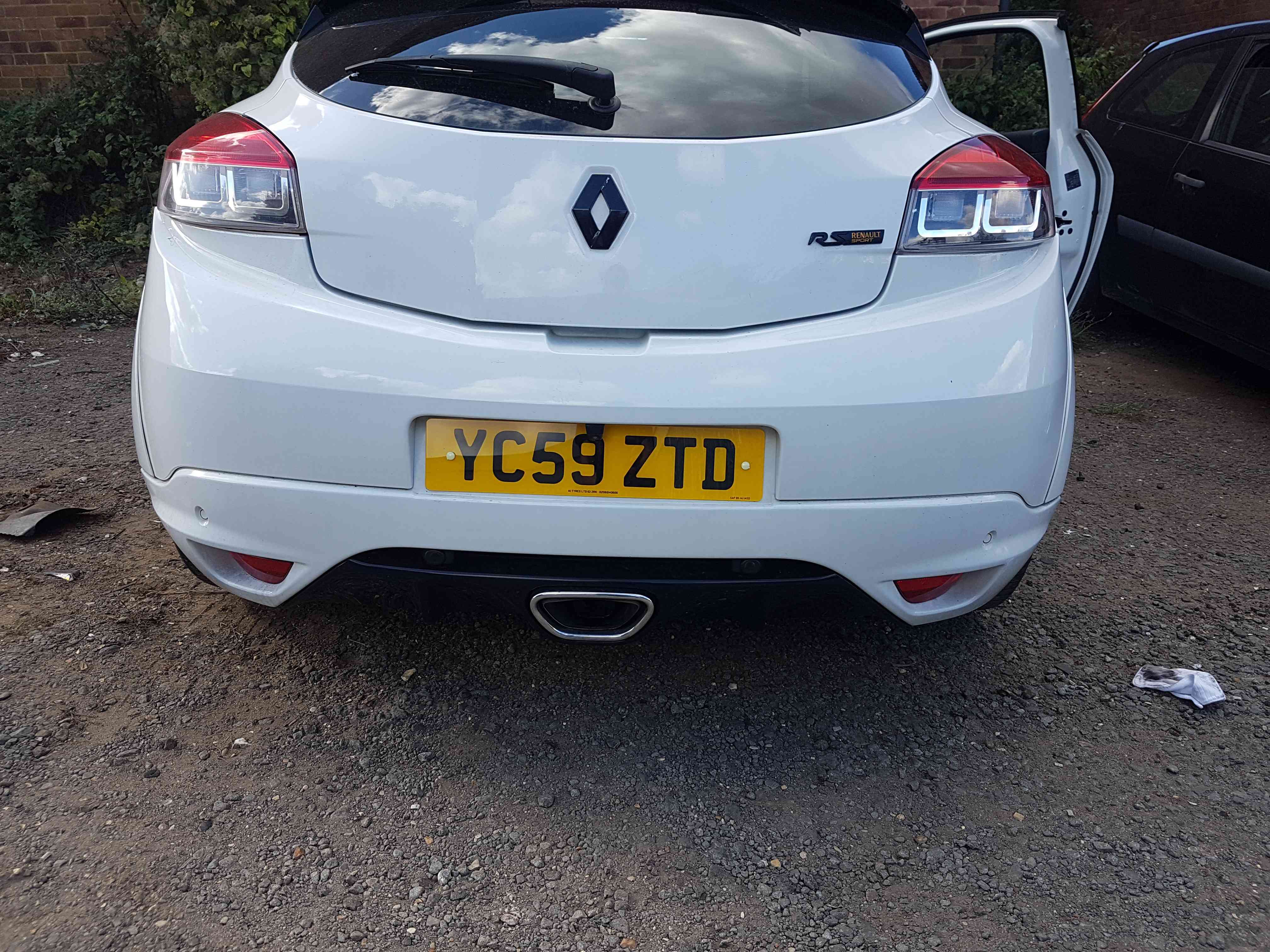 Thumb 9 Renault Megane Rs Sport 250 MK3 2008-2010 Rear Bumper White Ov369 369