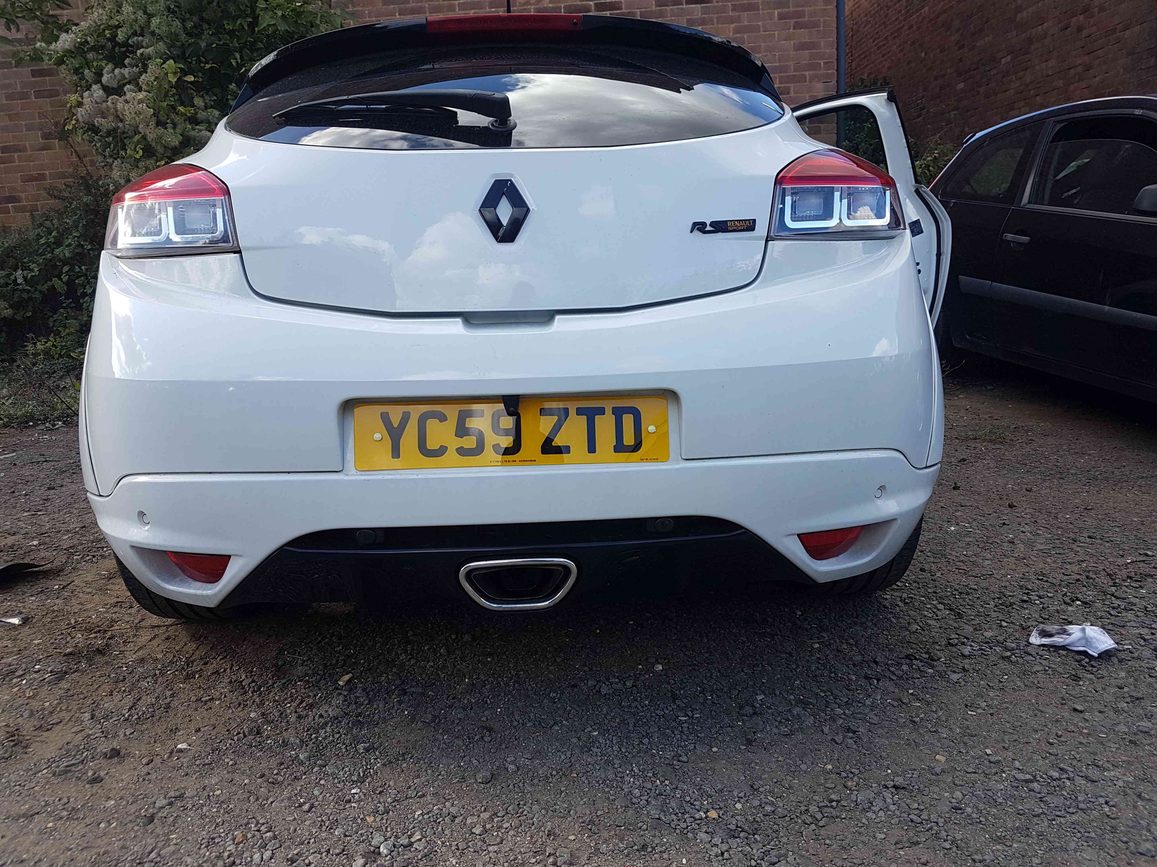 Thumb 10 Renault Megane Rs Sport 250 MK3 2008-2010 Rear Bumper White Ov369 369