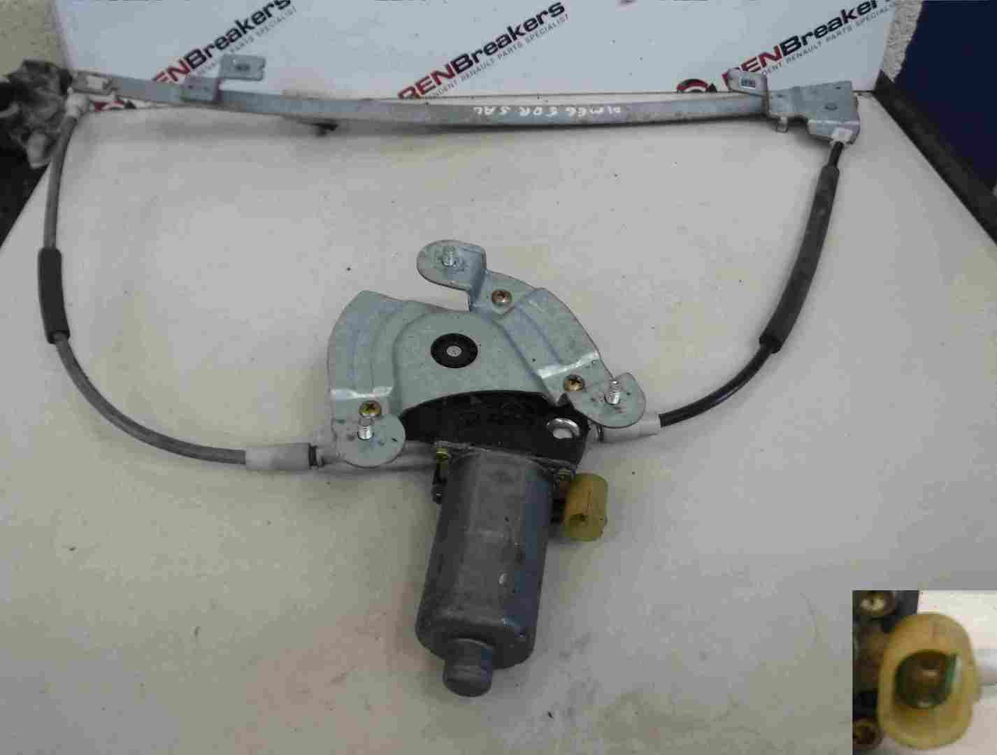 Renault Megane Saloon 1999-2002 Passenger NSF Front Window Motor + Regulator