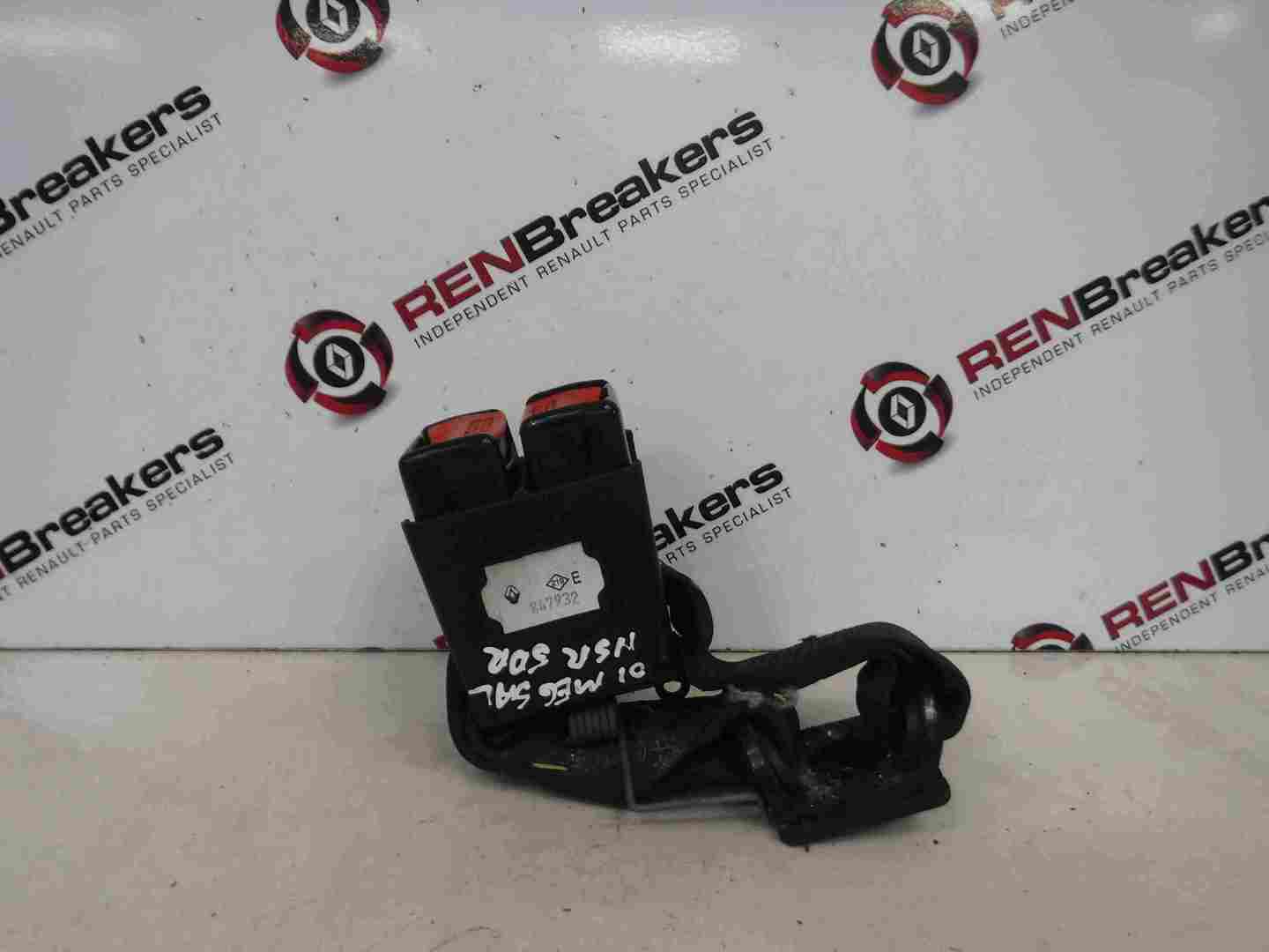 Renault Megane Saloon 1999-2002 Passenger NSR Rear Seat Belt Buckle RED RED