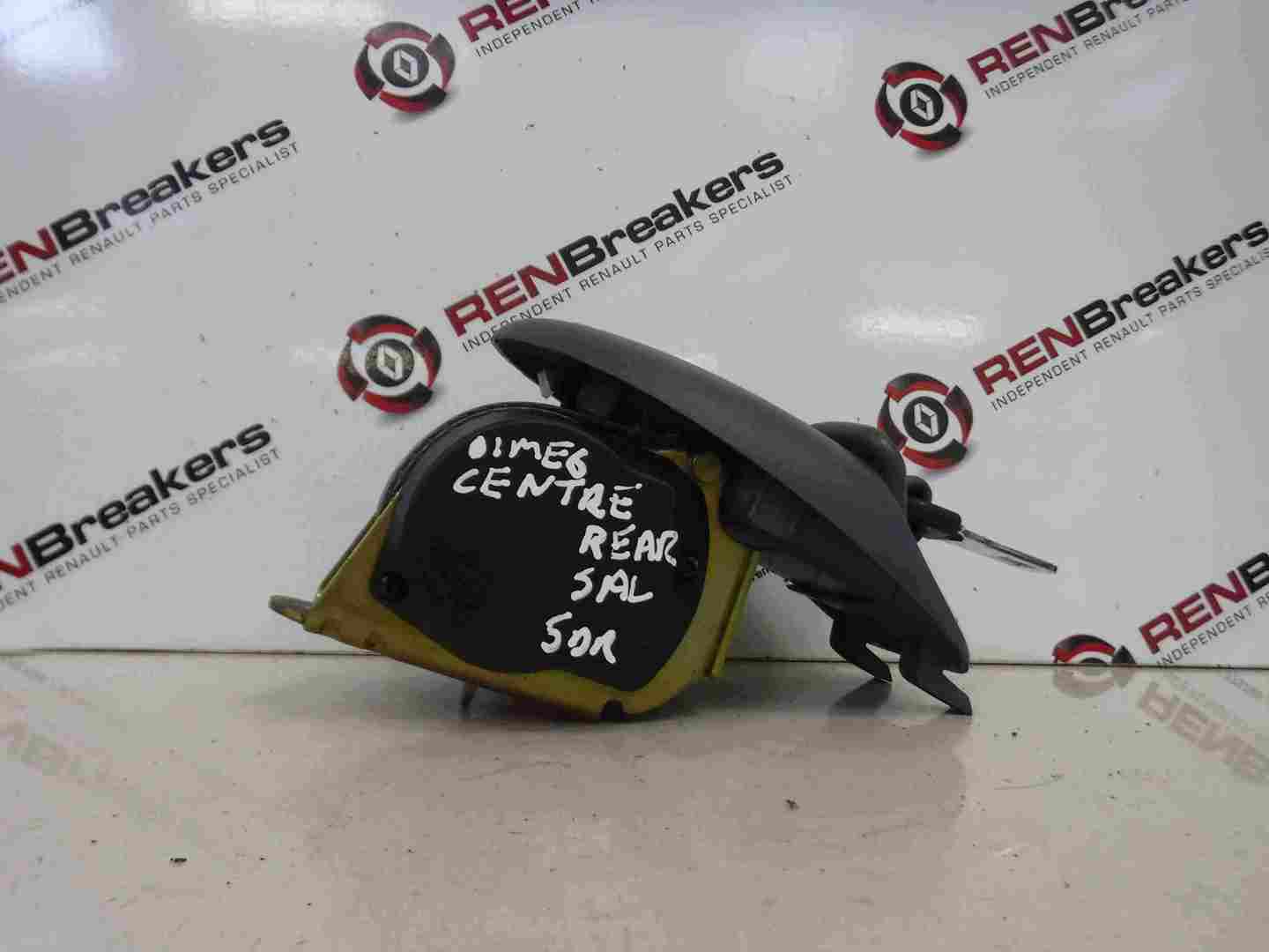 Renault Megane Saloon 1999-2002 Rear Centre Seat Belt