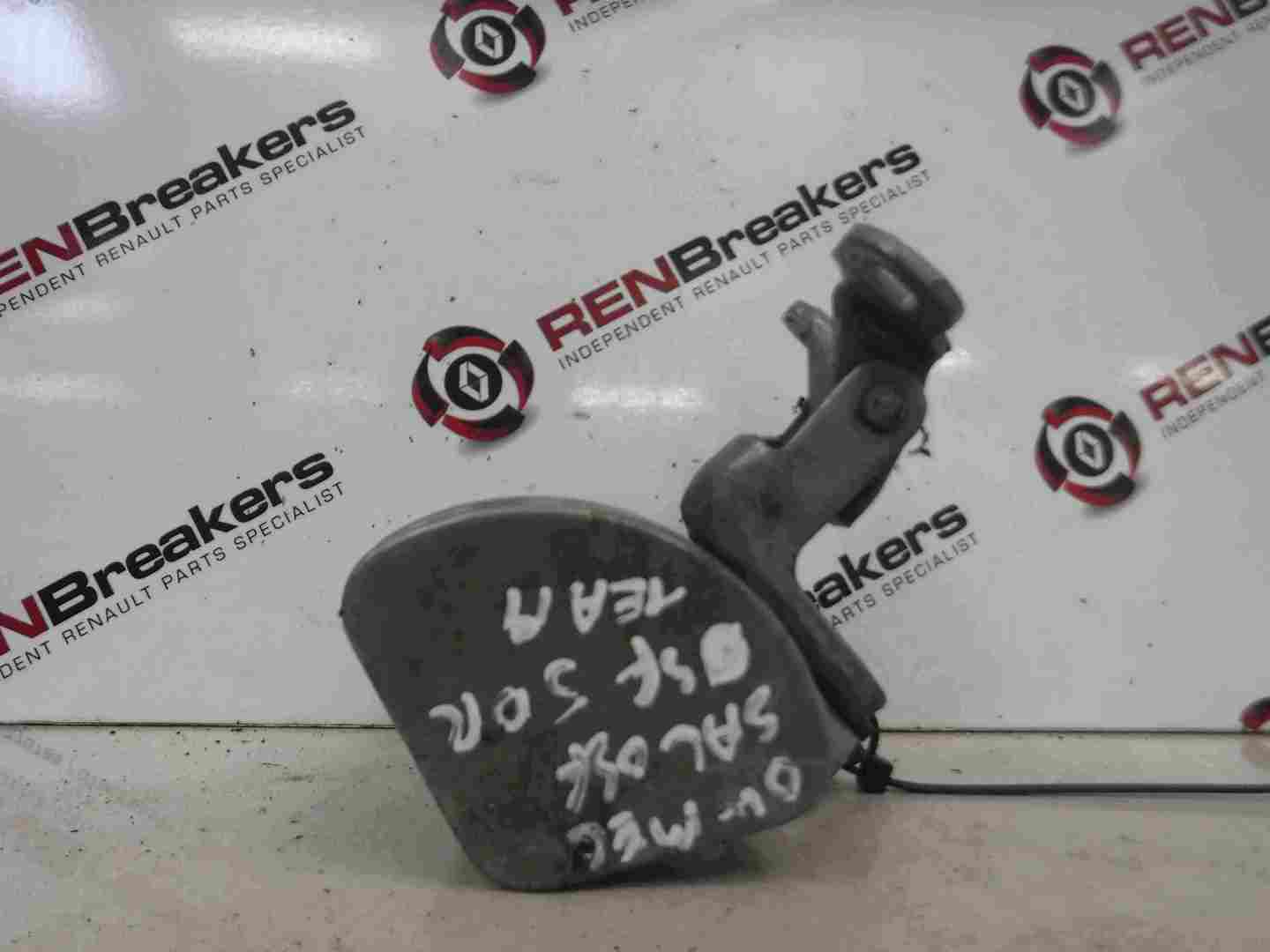 Renault Megane Saloon 2002-2008 Drivers OSF Front Door Hinges Silver TEA19