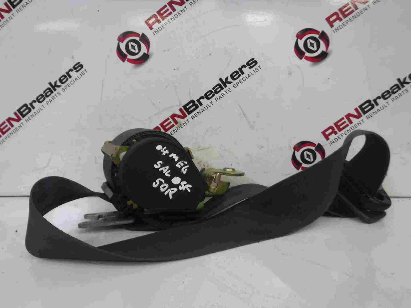 Renault Megane Saloon 2002-2008 Drivers OSF Front Seat Belt 5dr 8200077350