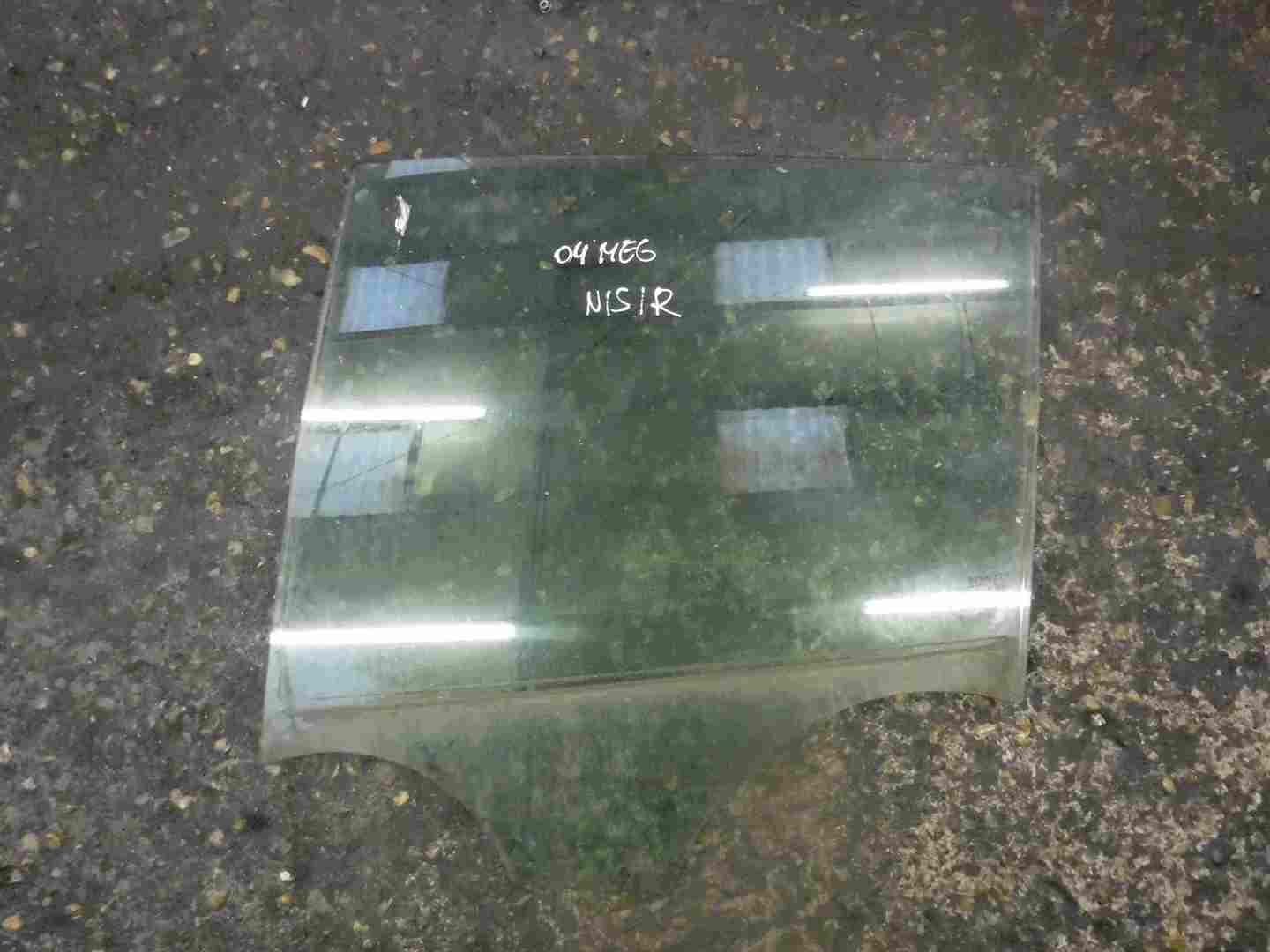 Renault Megane Saloon 2002-2008 Passenger NSR Rear Window Glass 5Dr