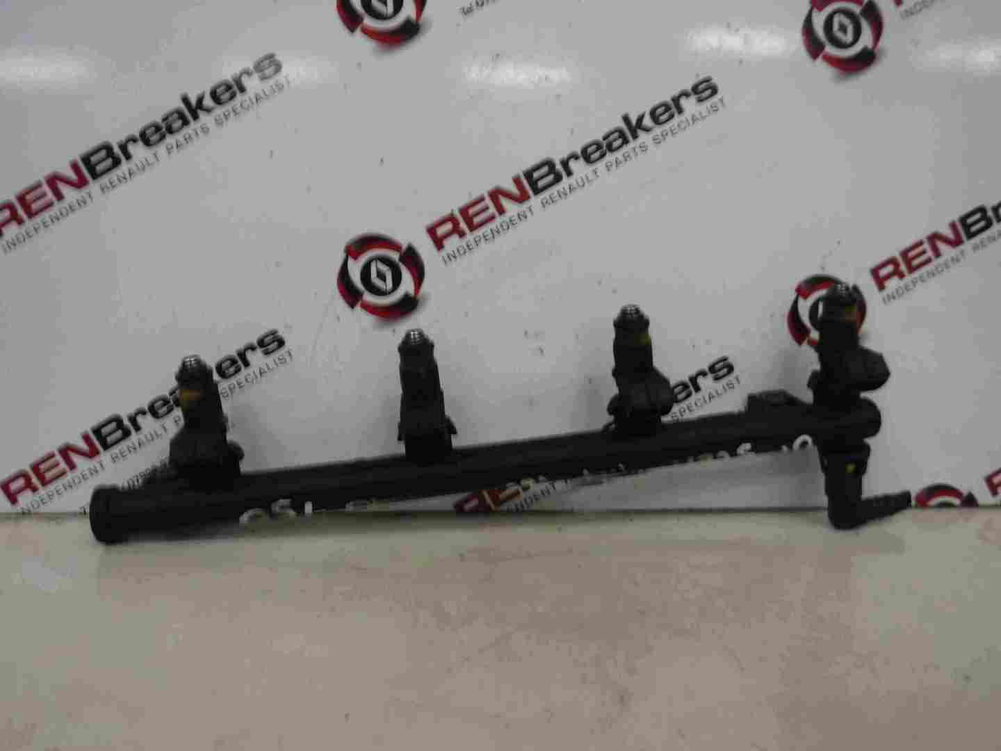 Renault Megane Scenic 1999-2003 1.4 16v Fuel Injectors X4 Set   Rail 029611