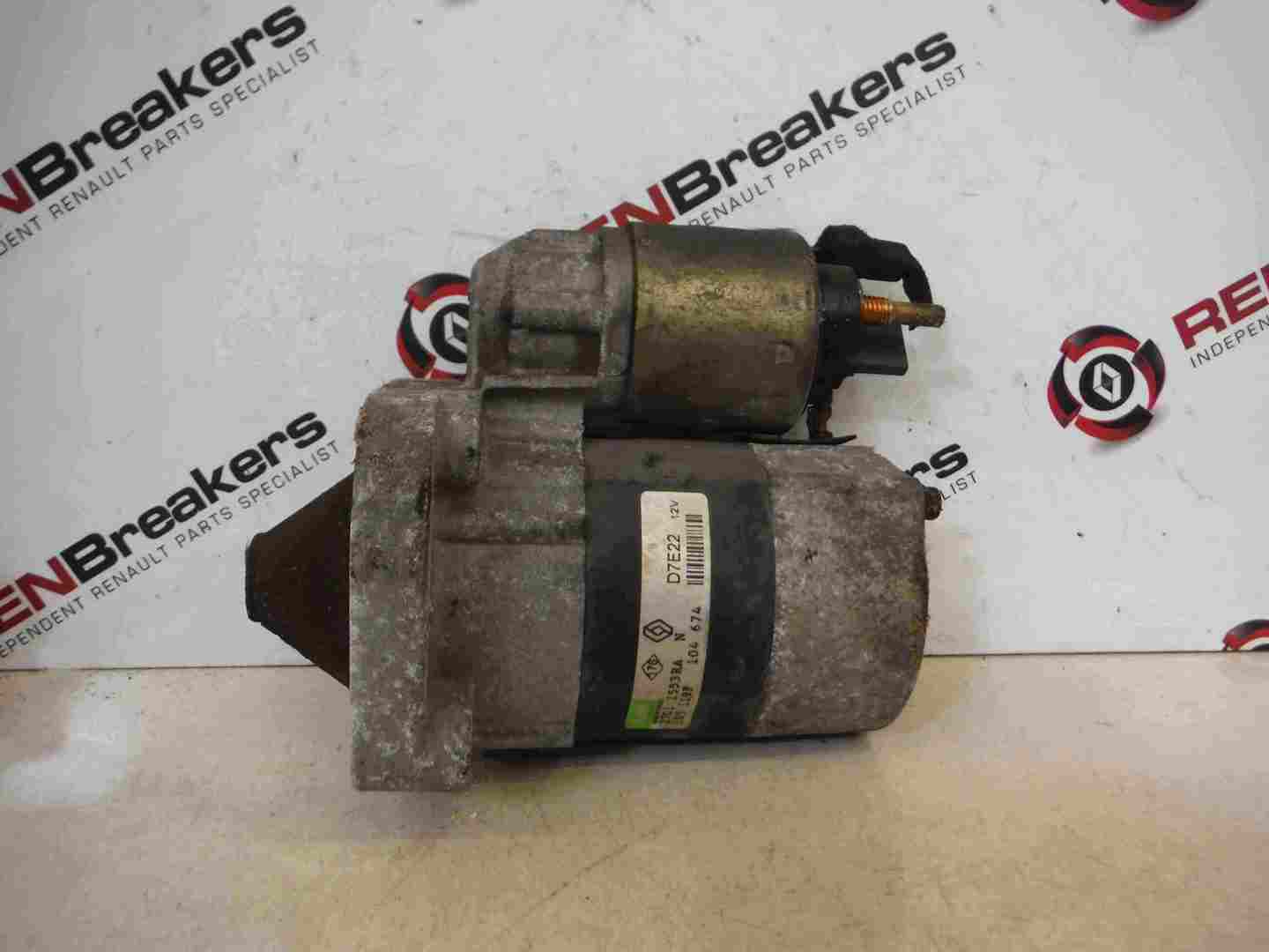 Renault Megane Scenic 1999-2003 1.4 16v Starter Motor Starting K4M 750 