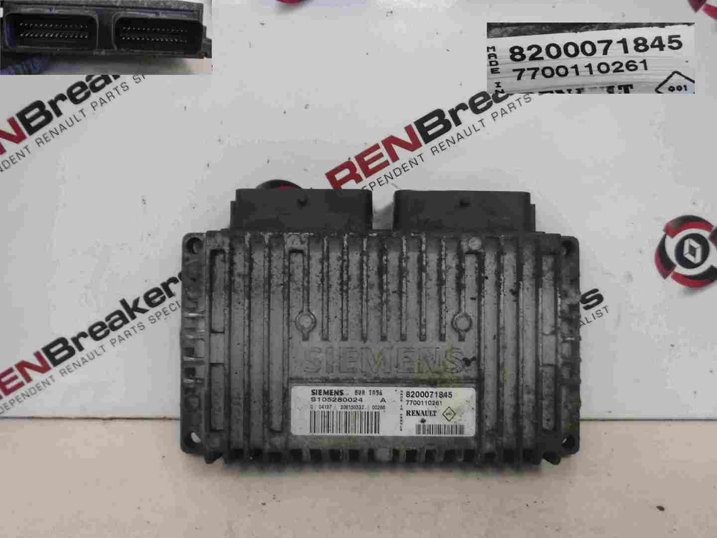 Renault Megane Scenic 1999-2003 1.6 16v Automatic Gearbox ECU Computer