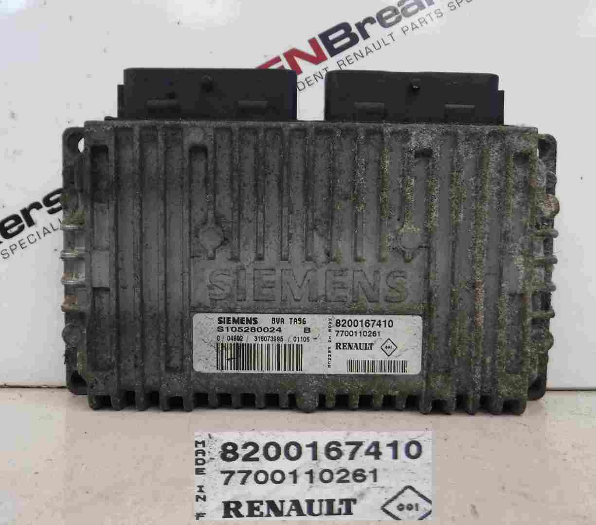 Renault Megane Scenic 1999-2003 1.6 16v Automatic Gearbox ECU Computer