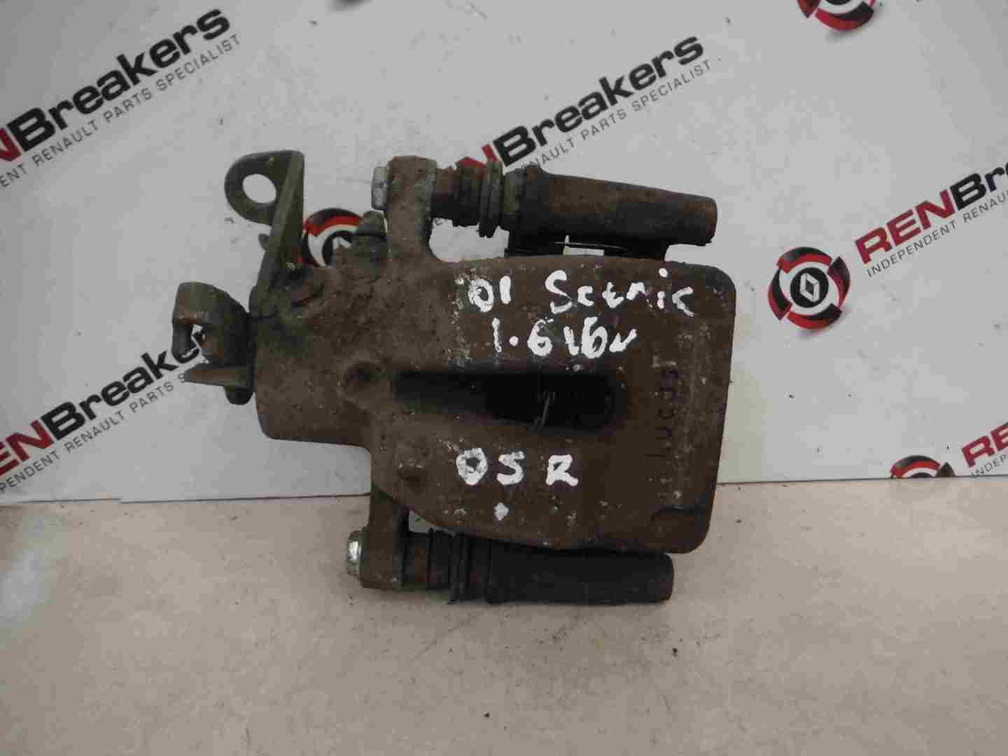Renault Megane Scenic 1999-2003 1.6 1.4 16v 1.9 Drivers OSR Rear Brake Caliper