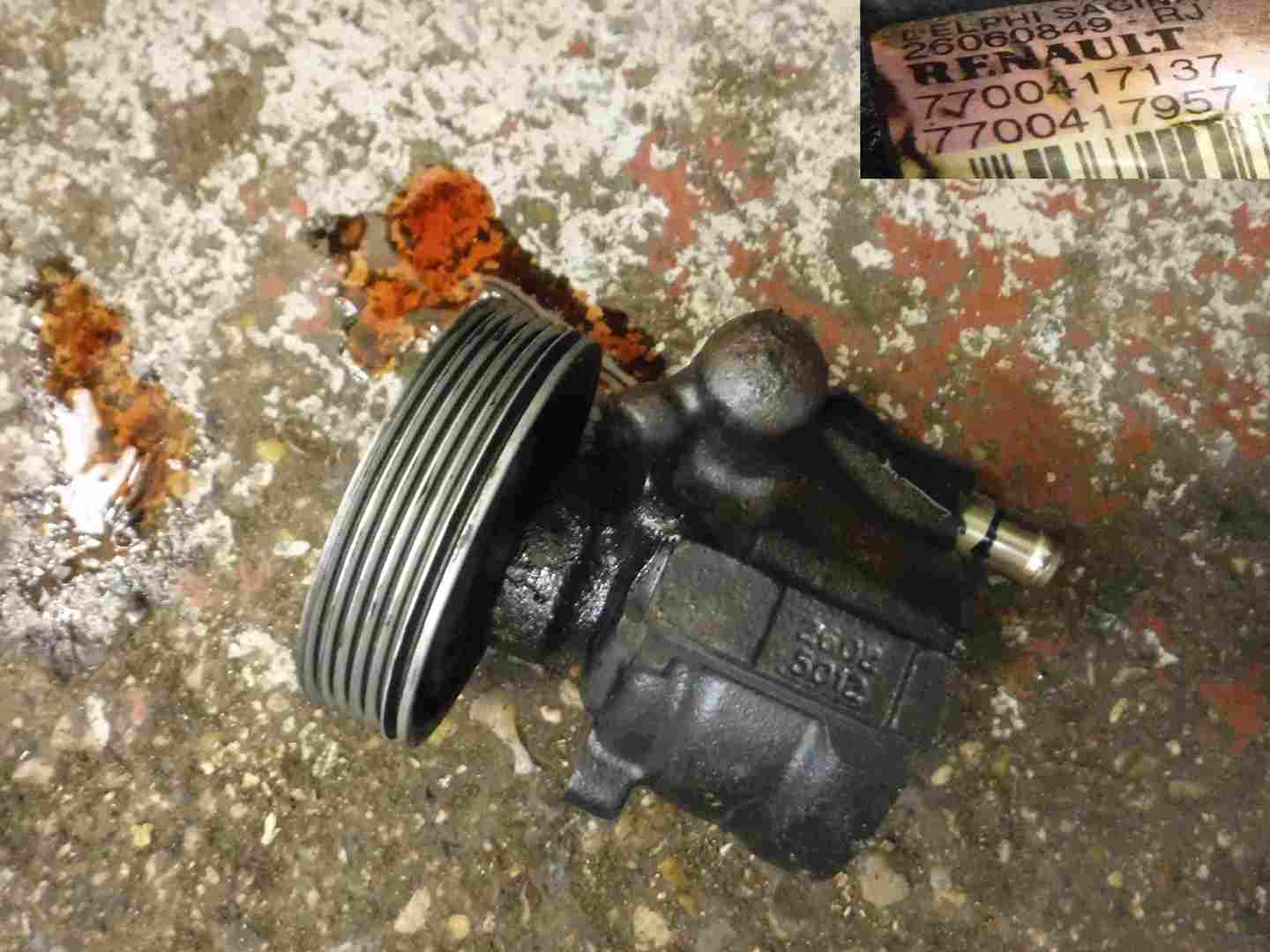 Renault Megane Scenic 1999-2003 1.8 16v Power Steering Pump 7700417137