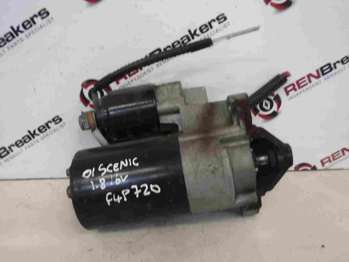 Renault Megane Scenic 1999-2003 1.8 16v Starter Motor Starting