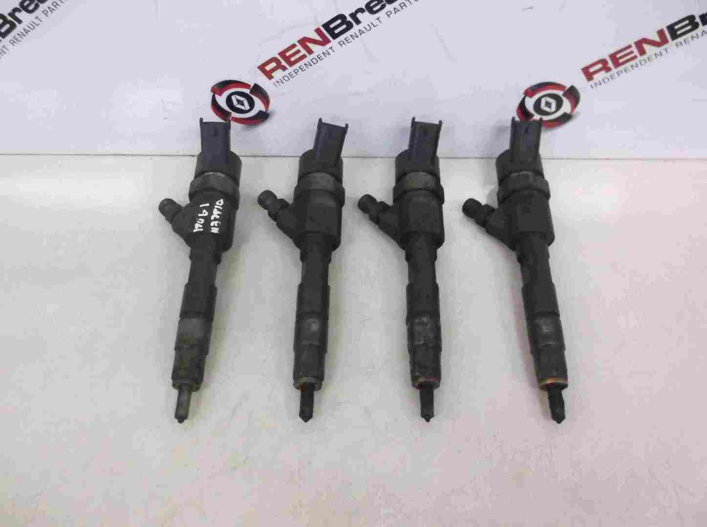 Renault Megane Scenic 1999-2003 1.9 dCi Fuel Injectors X4 Set