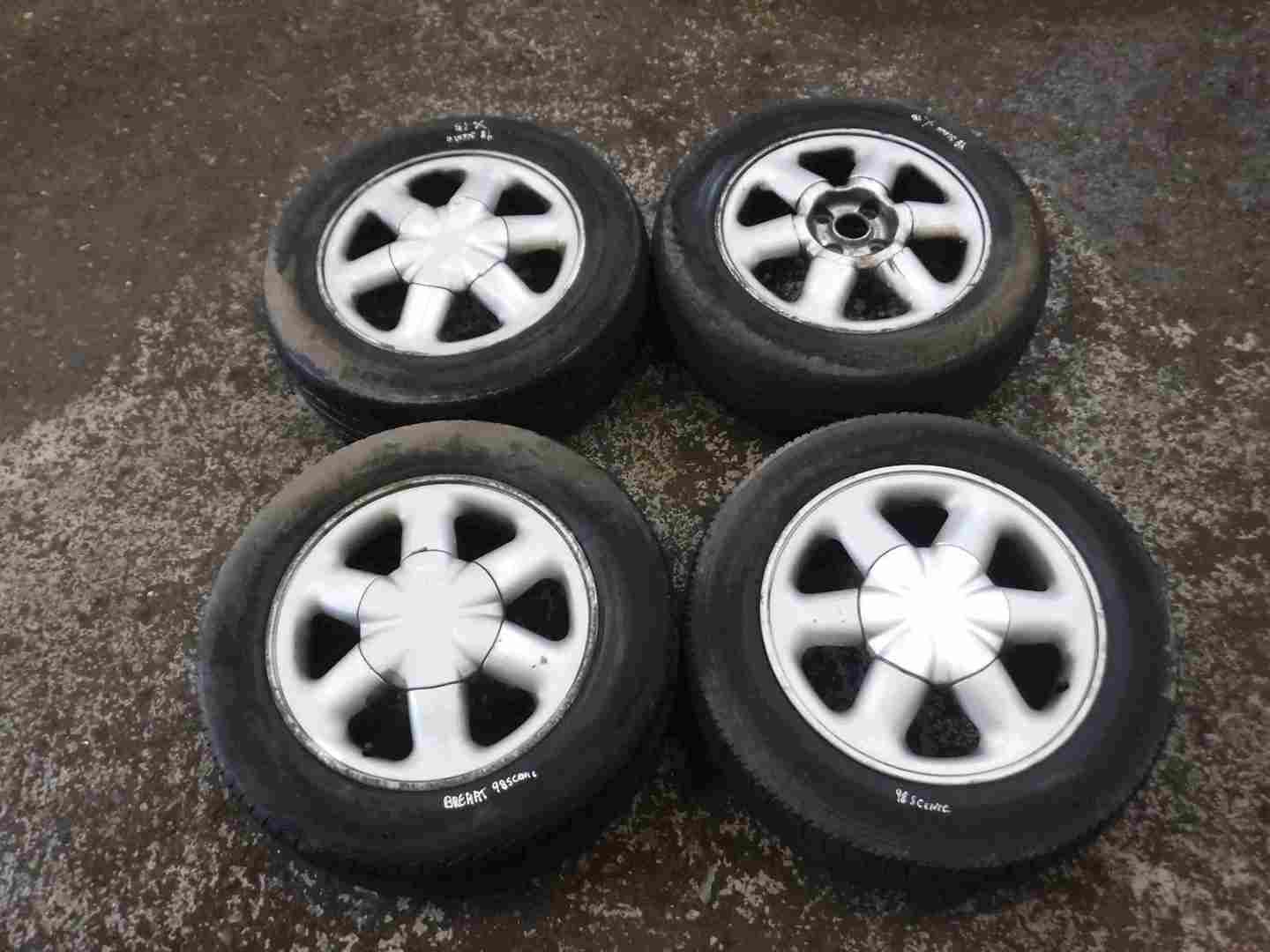 Renault Megane Scenic 1999-2003 Alloy Wheels Set X4 15inch