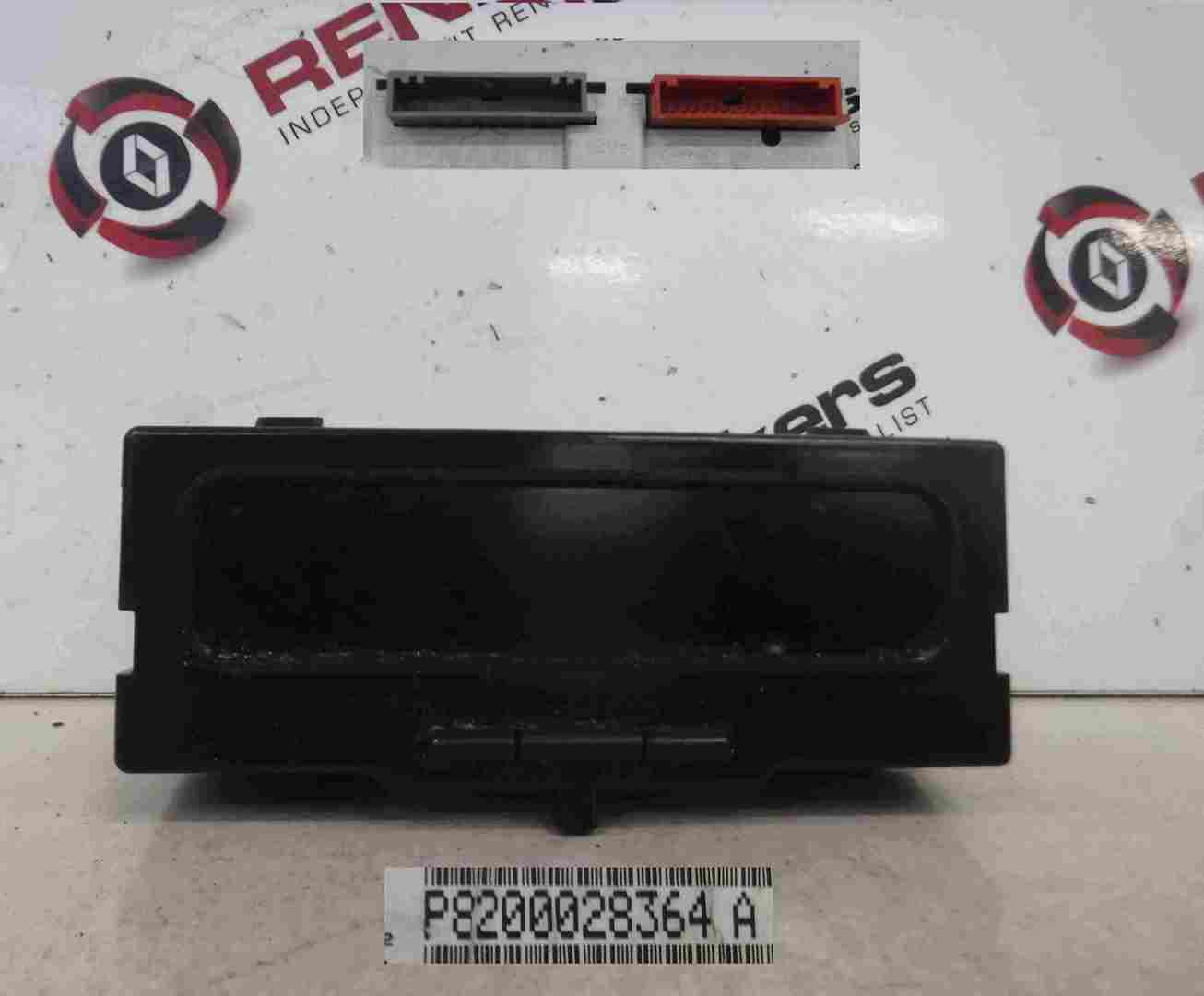 Renault Megane + Scenic 1999-2003 Radio Display Centre Clocks Screen 8200028364