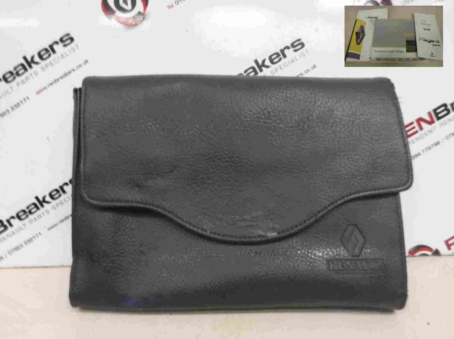 Renault Megane Scenic 1999-2003 Document Wallet Boot With Books Manual