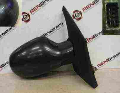 Renault Megane Scenic 1999-2003 Drivers OS Wing Mirror Electric Grey TEB66