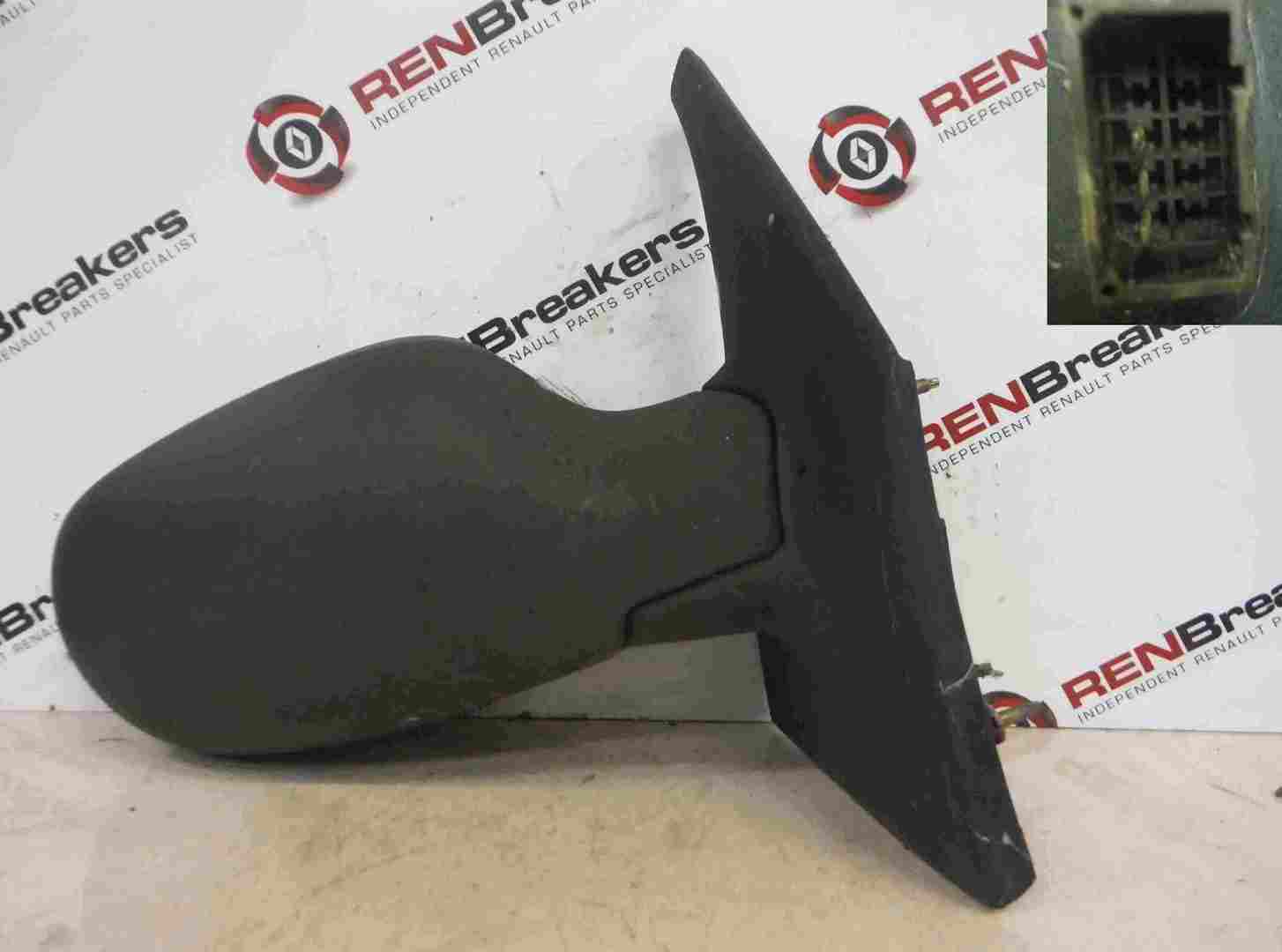 Renault Megane Scenic 1999-2003 Drivers OS Wing Mirror Plain Electric